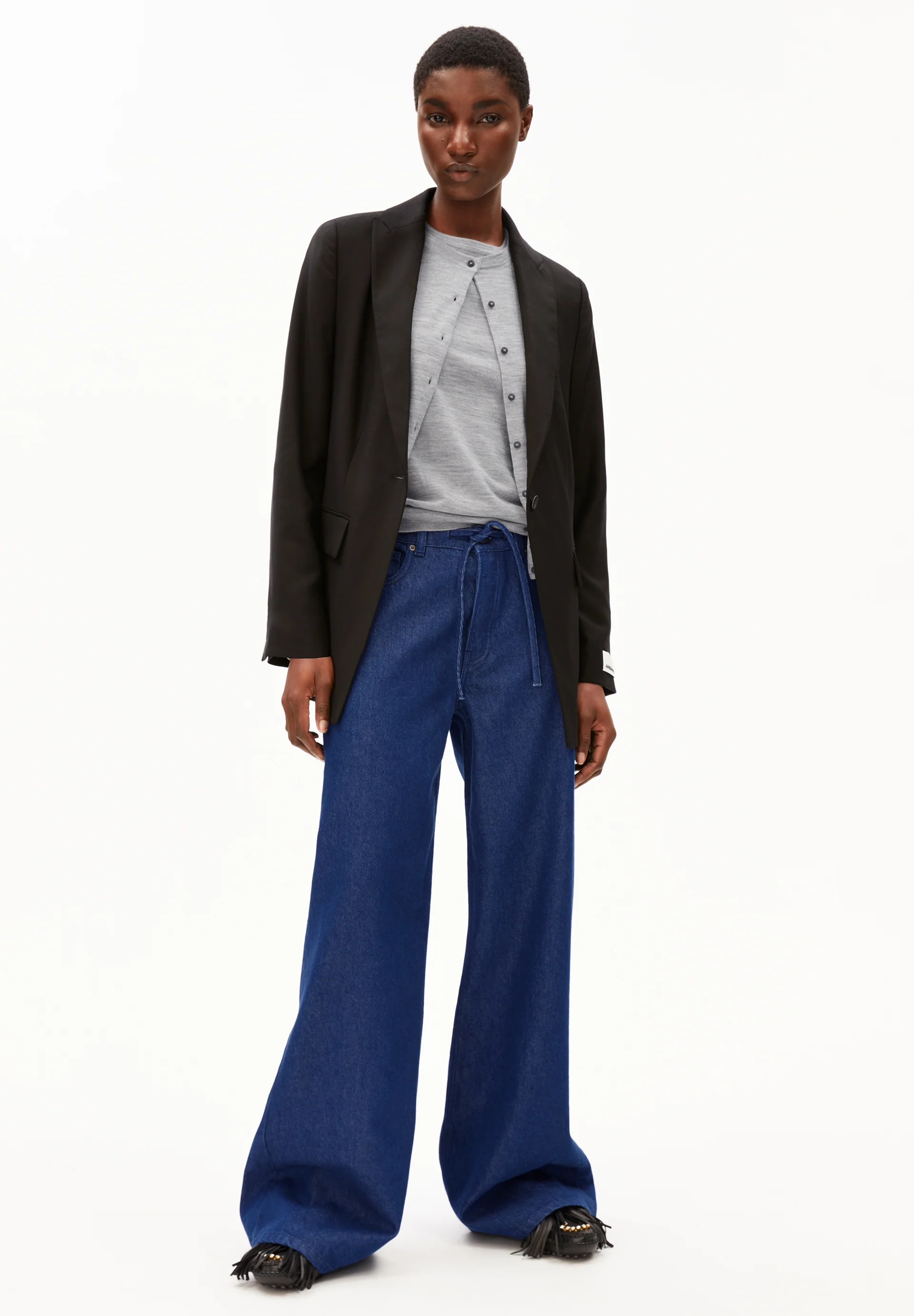 MIKULAA BLAZER Blazer made of TENCEL™ Lyocell Mix