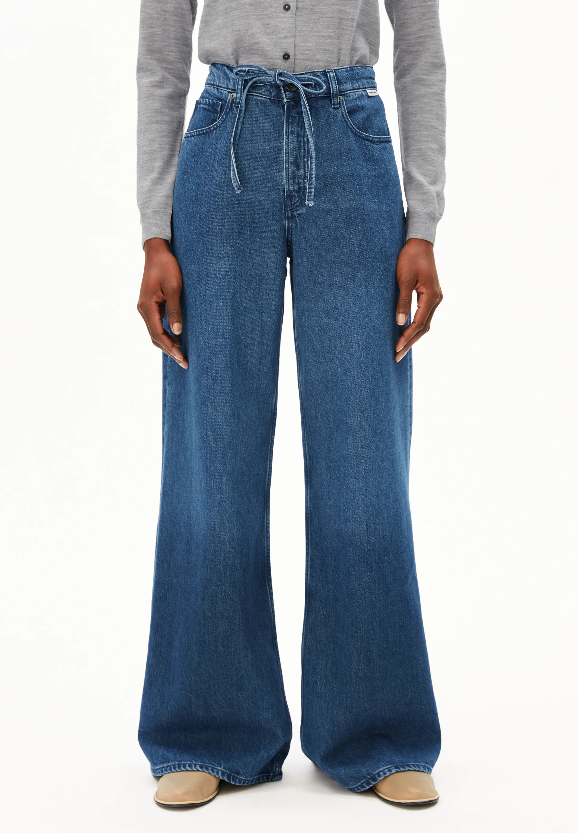 ASTRAEAAS WIDE JEAN Wide Jeans Organic Cotton Mix