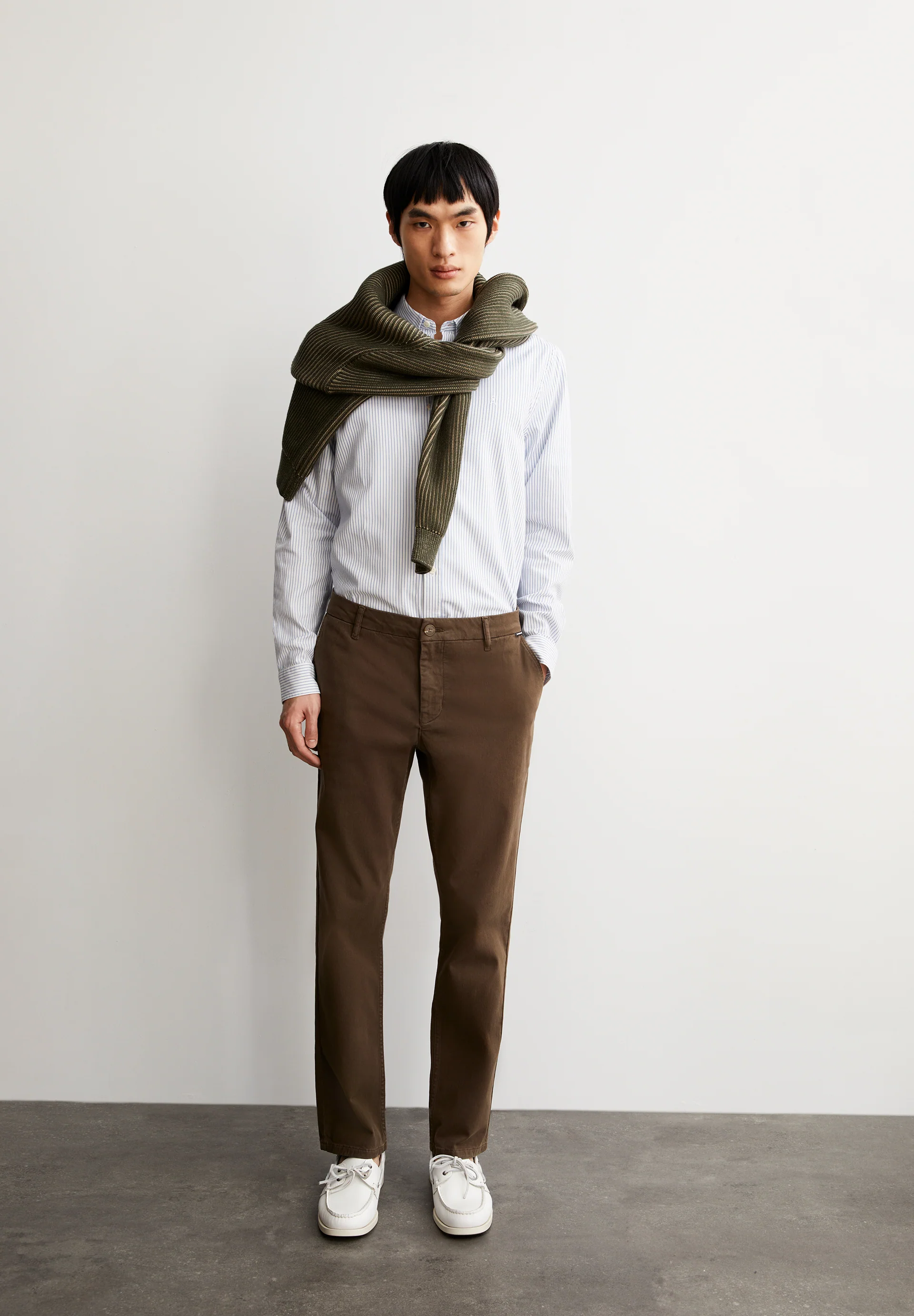AASTER Chino Pants made of Organic Cotton Mix