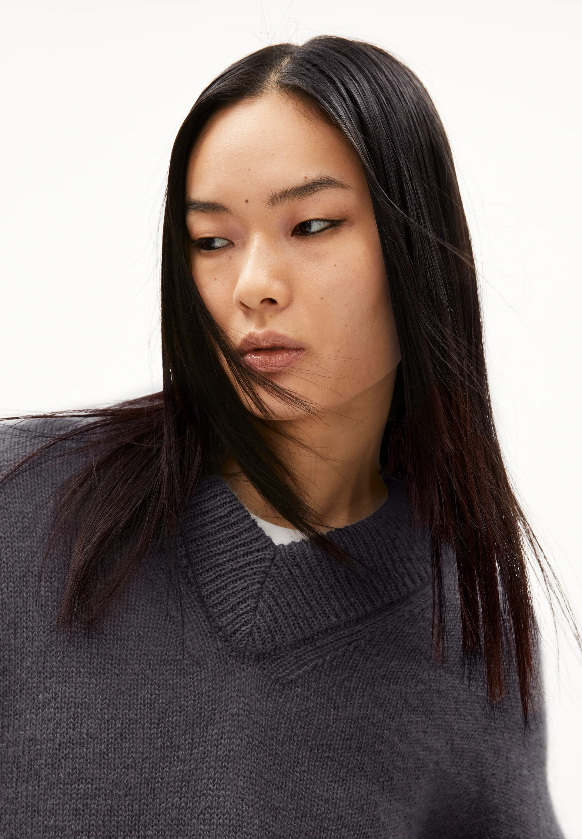 ALBASAA MOHAIR Sweater Oversized Fit made of Mohair Wool Mix
