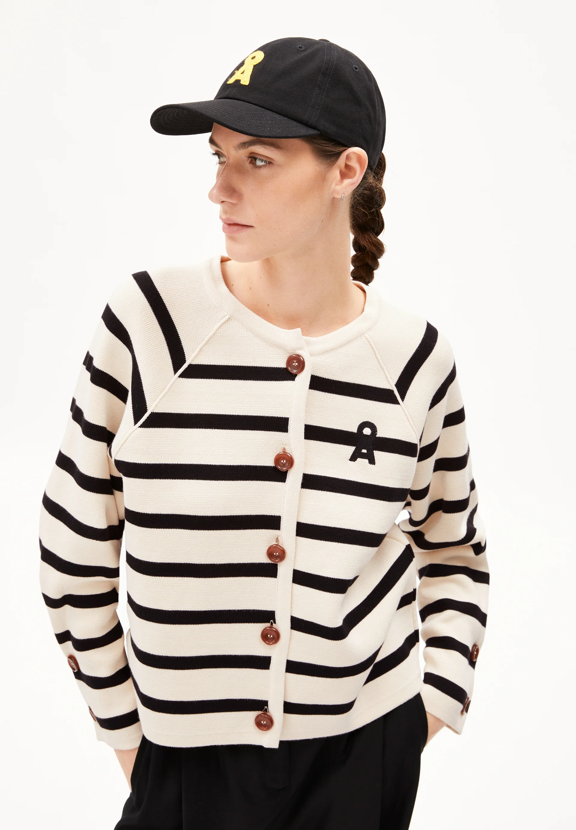 NAADJA STRIPES Cardigan made of Organic Cotton