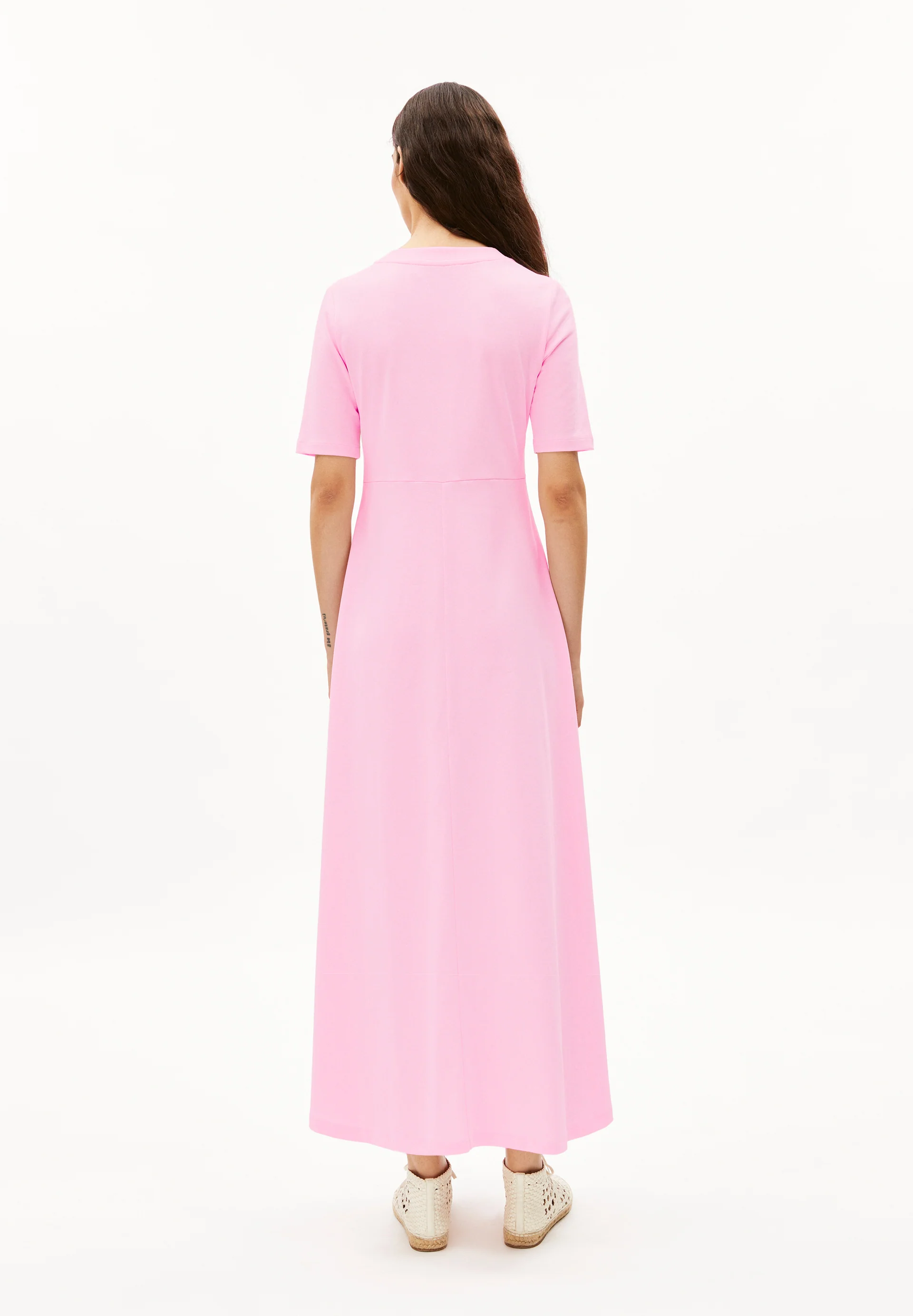 LUANAA LITAA Heavyweight Jersey Dress made of recycled Cotton Mix