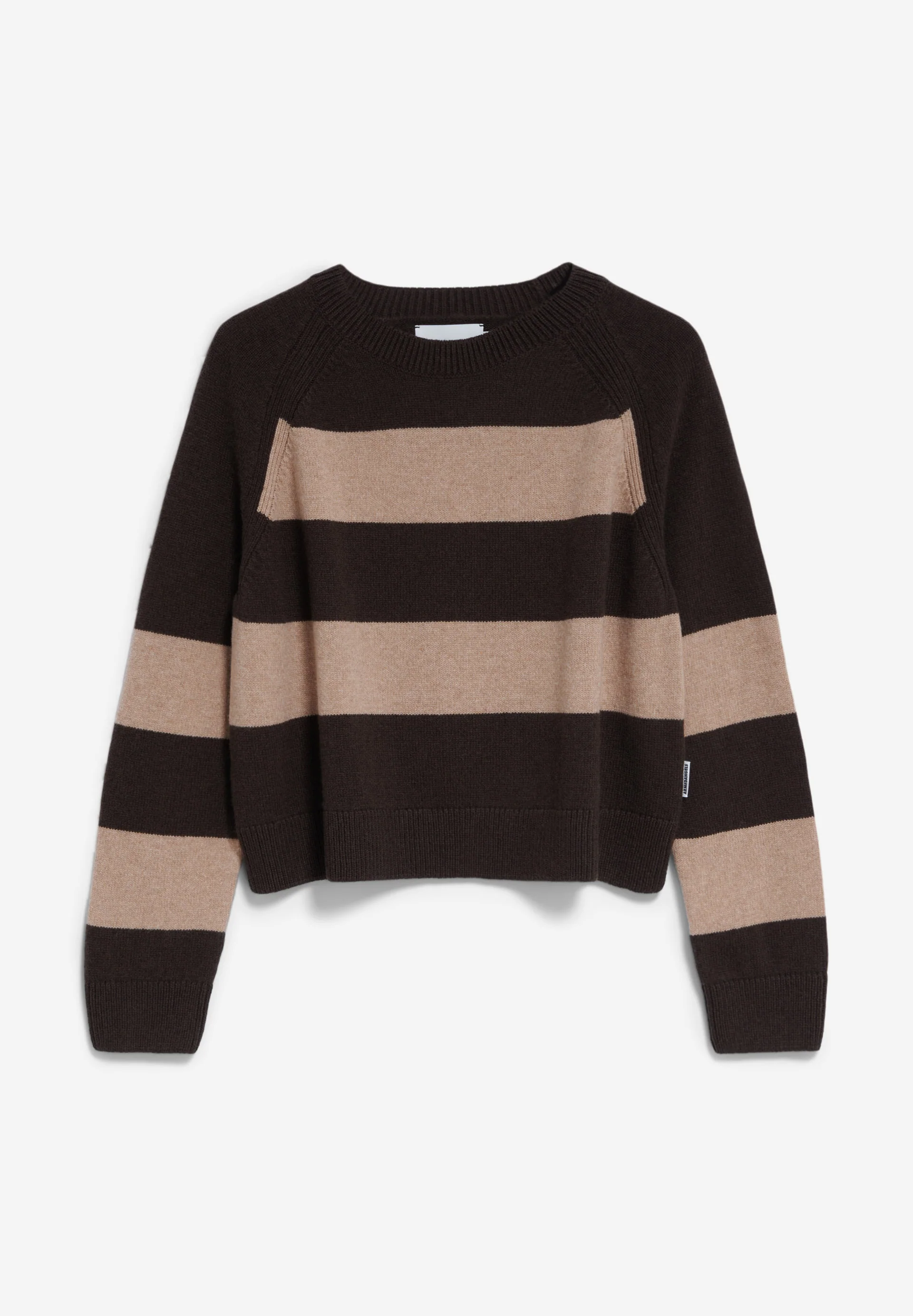DILIRIAA STRIPES Sweater Loose Fit made of Organic Wool Mix