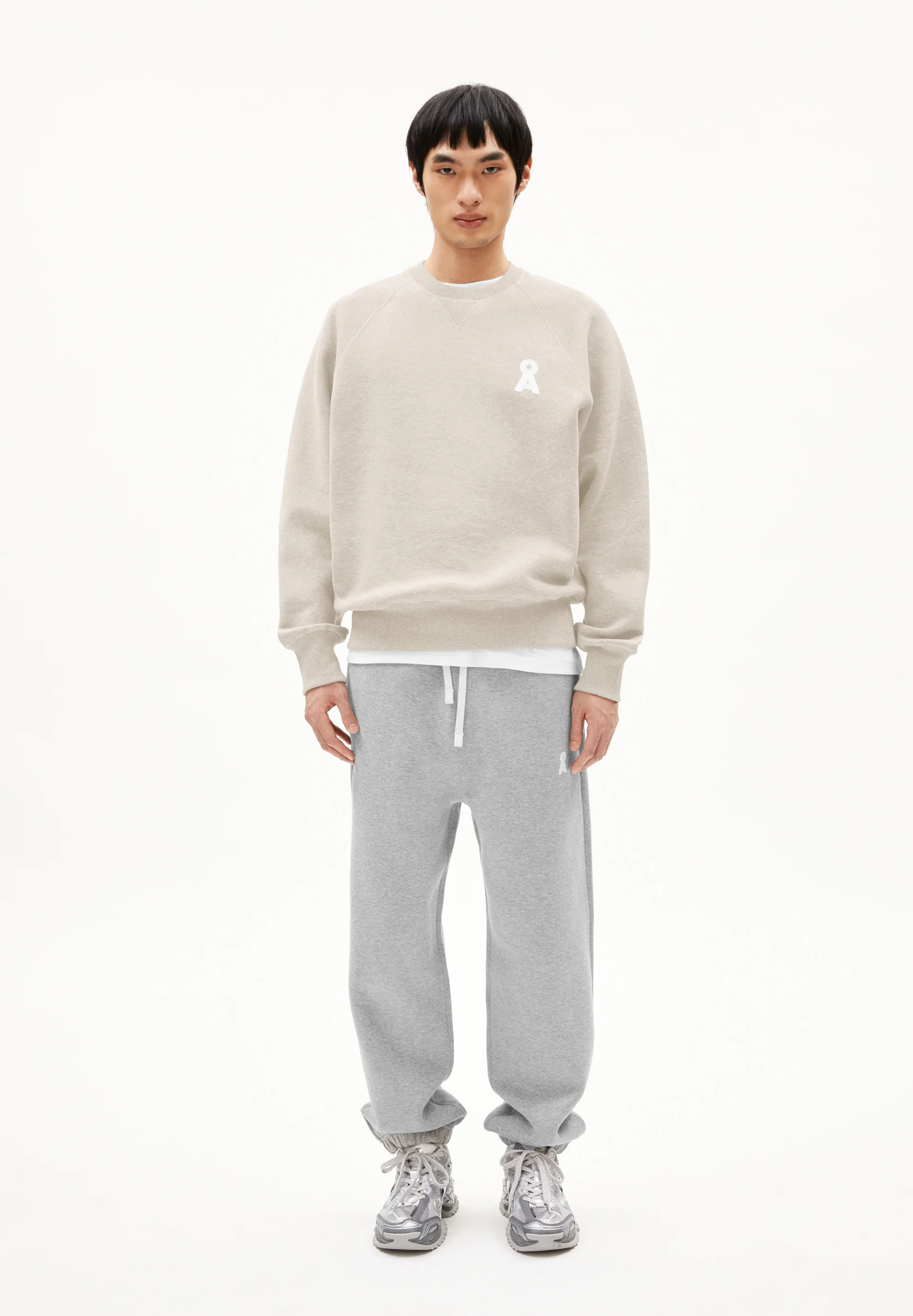 ICONIC Å JOAAN MELANGE Sweatshirt from organic cotton