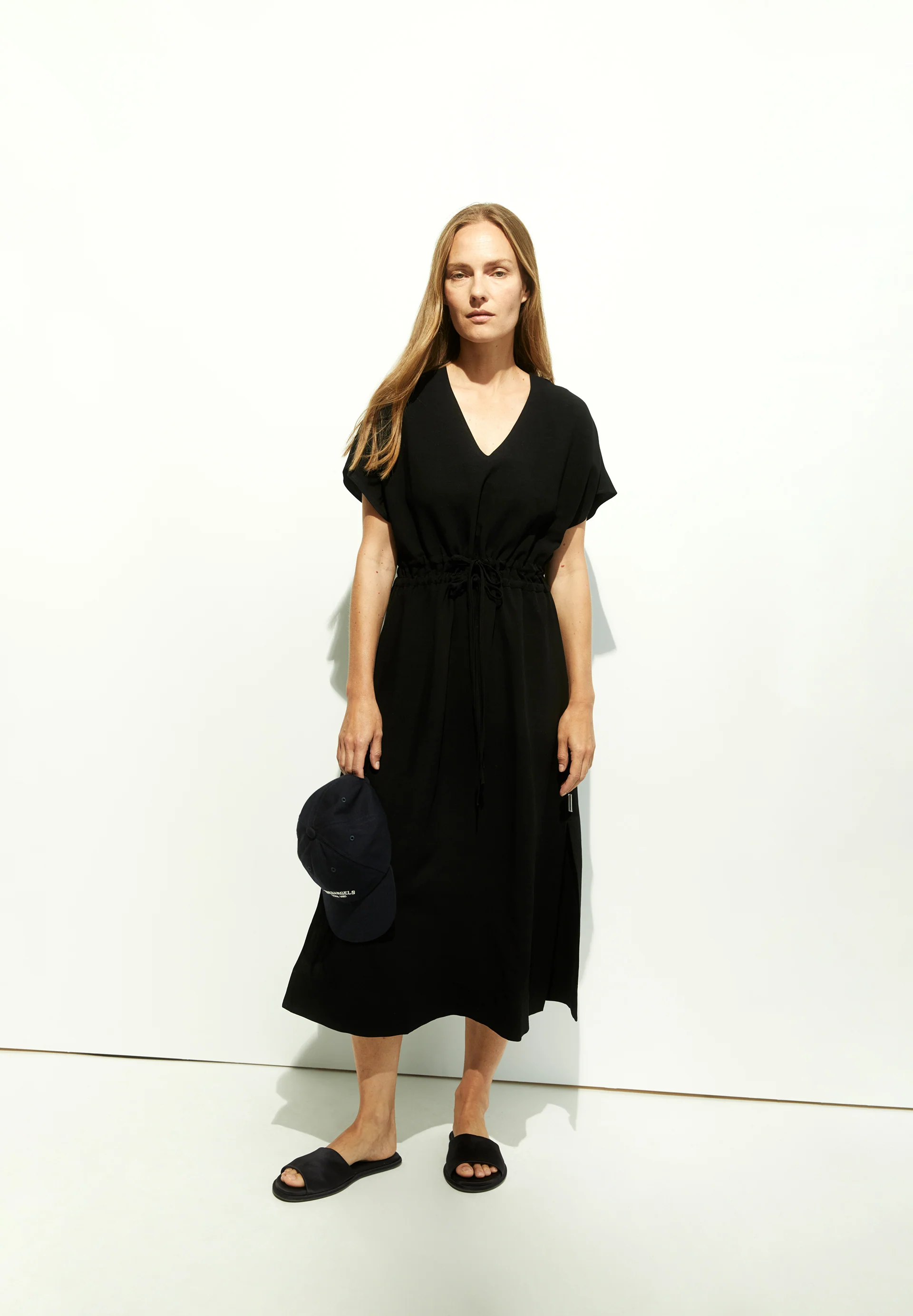 MAAHOLINA LINO Woven Dress made of Linen-Mix