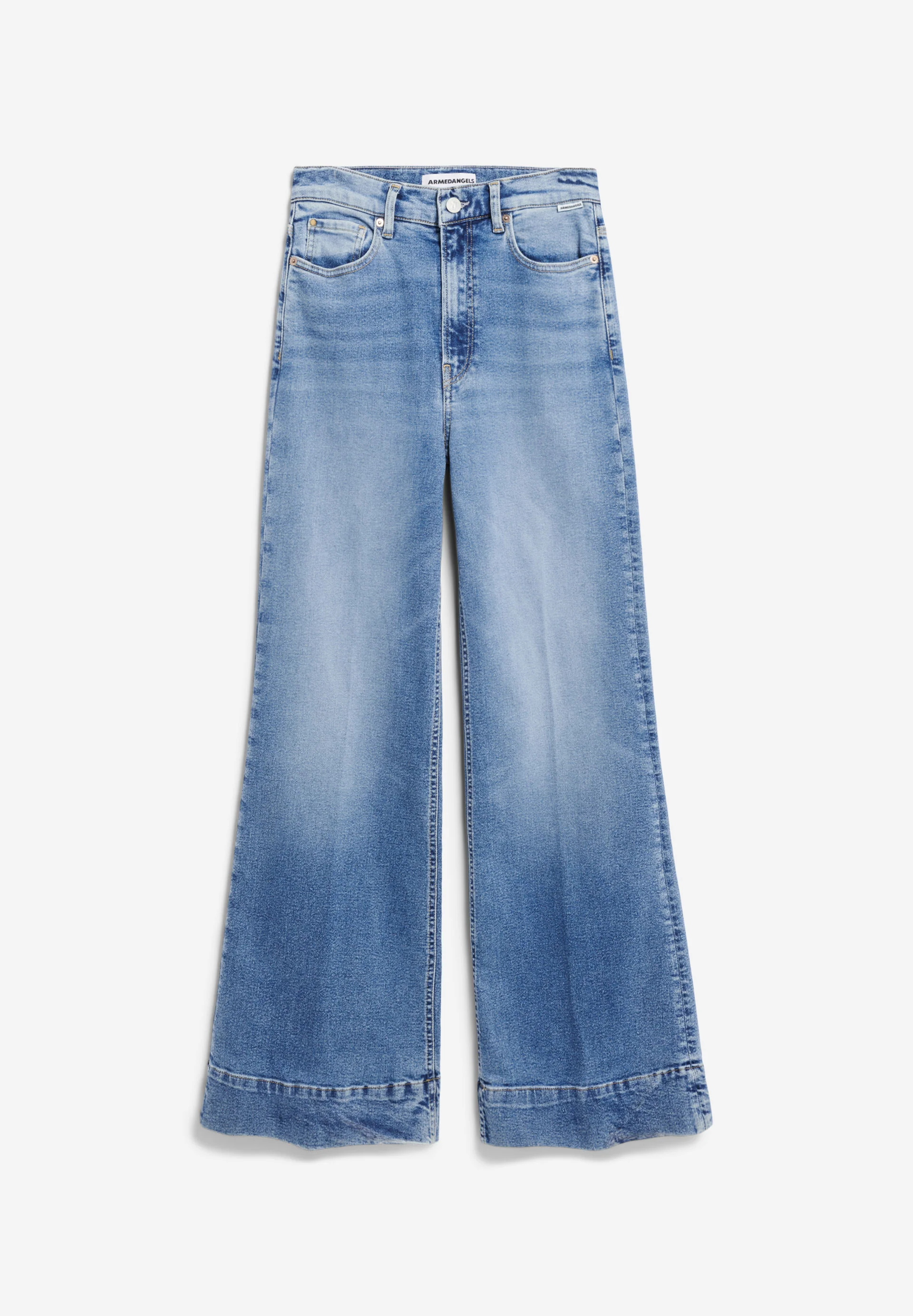 MURLIAA Wide Jeans recycled Cotton Mix Comfort Stretch