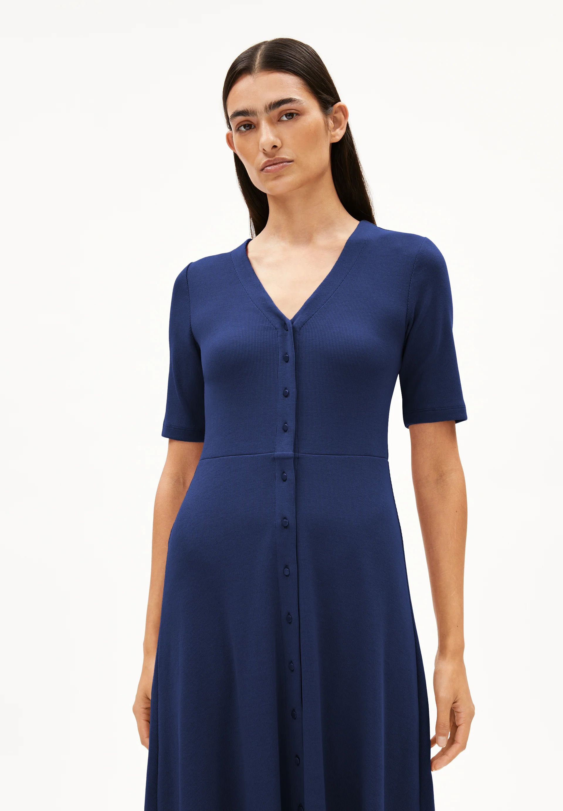 ALURAA Jersey dress from organic cotton mix
