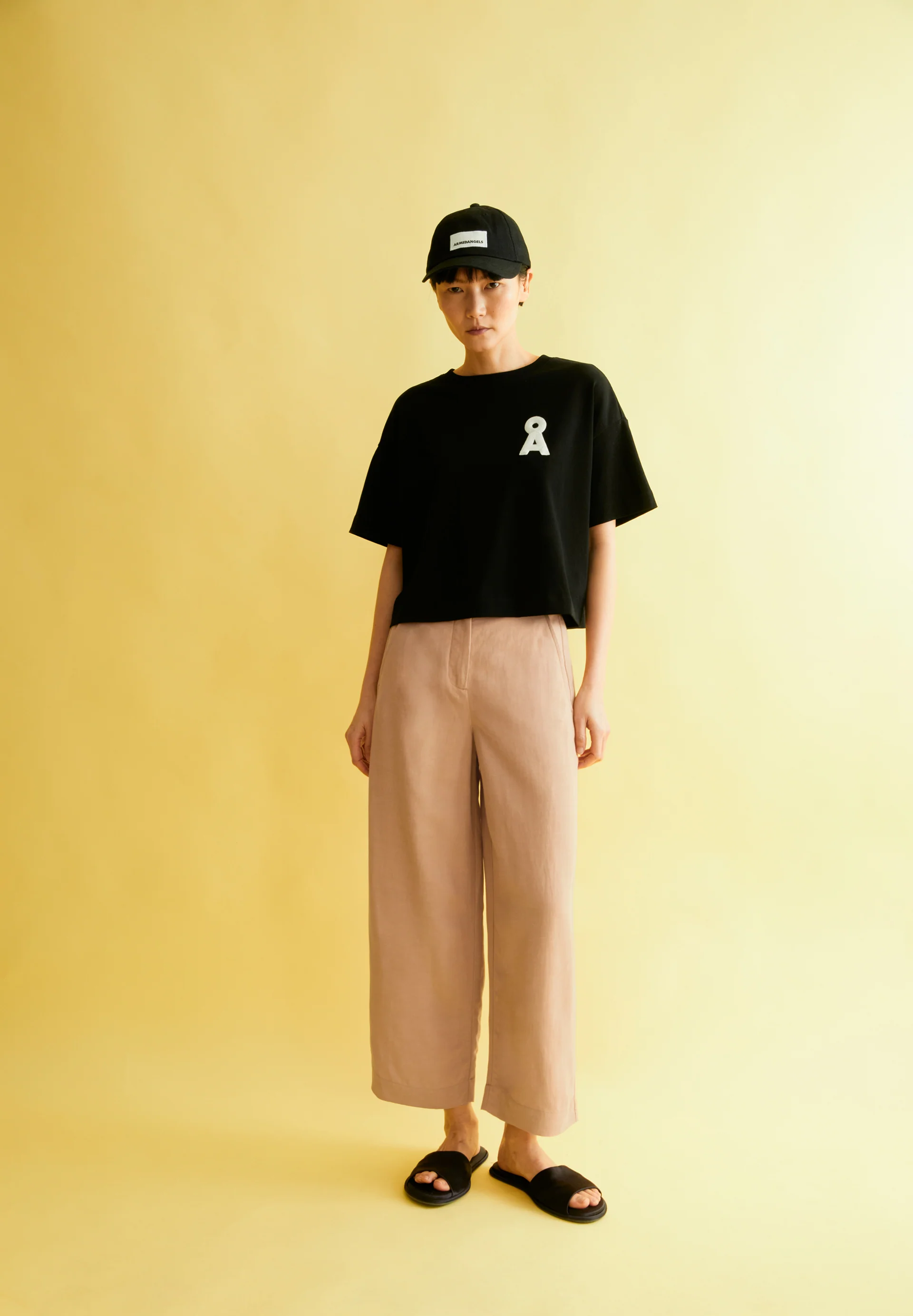 CAARUNUS LINO PANT Woven Pants made of Linen-Mix