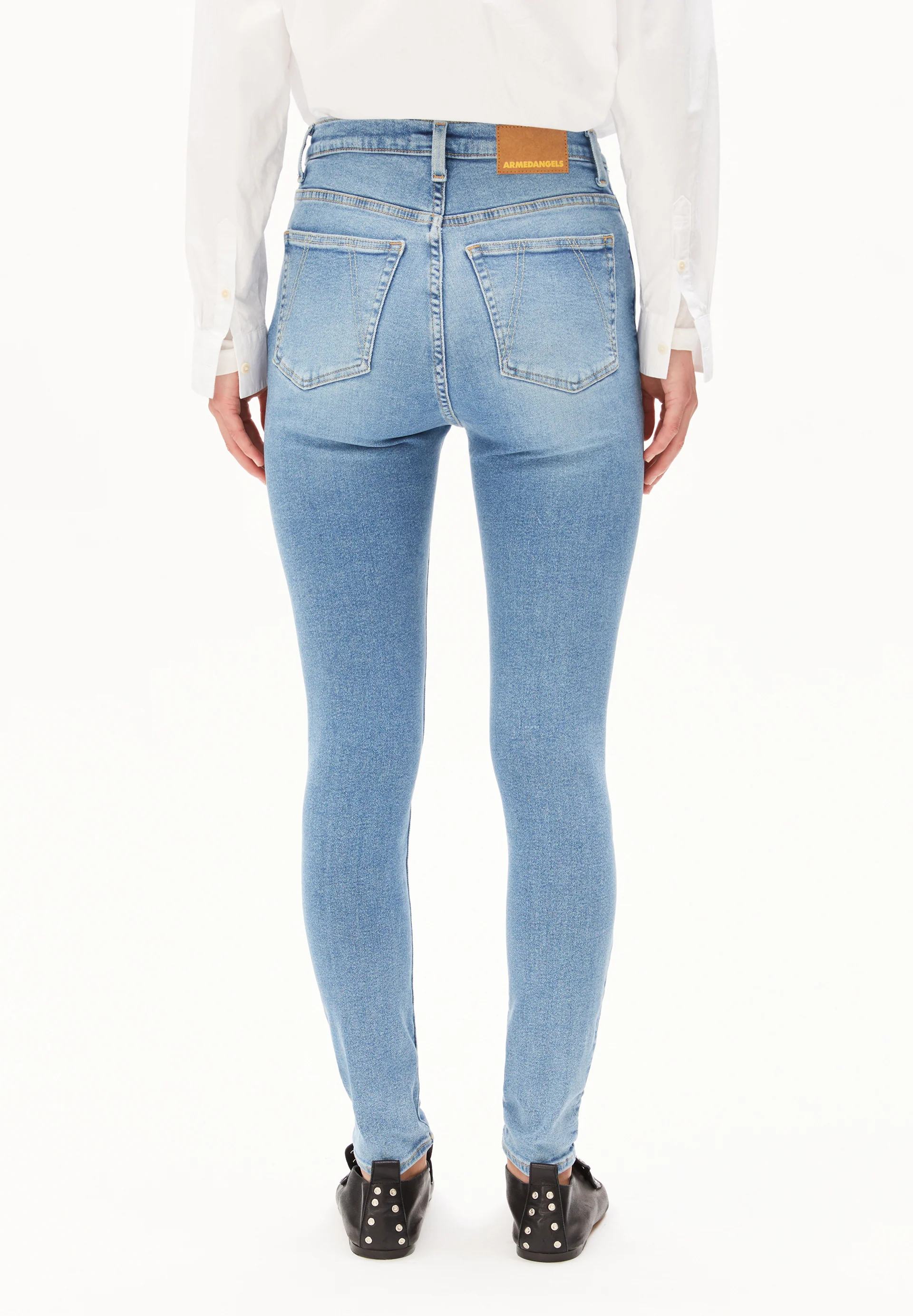 INGAA Skinny Jeans High Waist Organic Cotton Mix X-Stretch