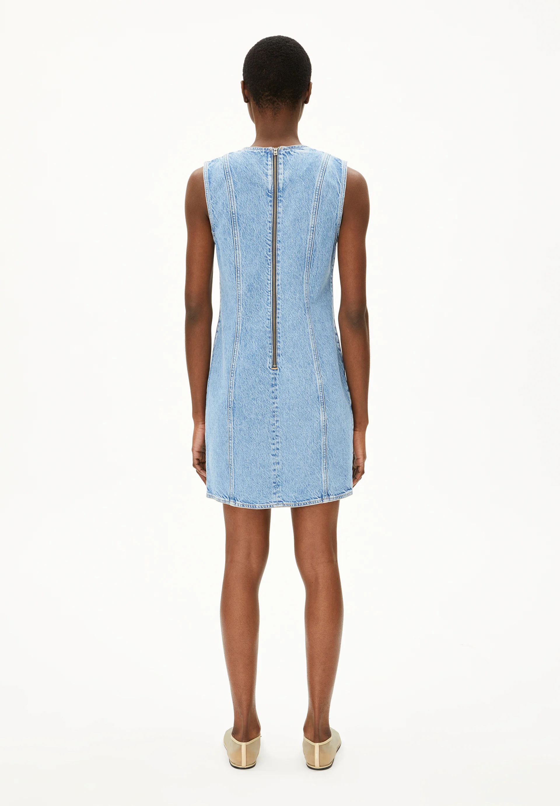ENUYAA Denim dress in SaXcell® Lyocell Mix