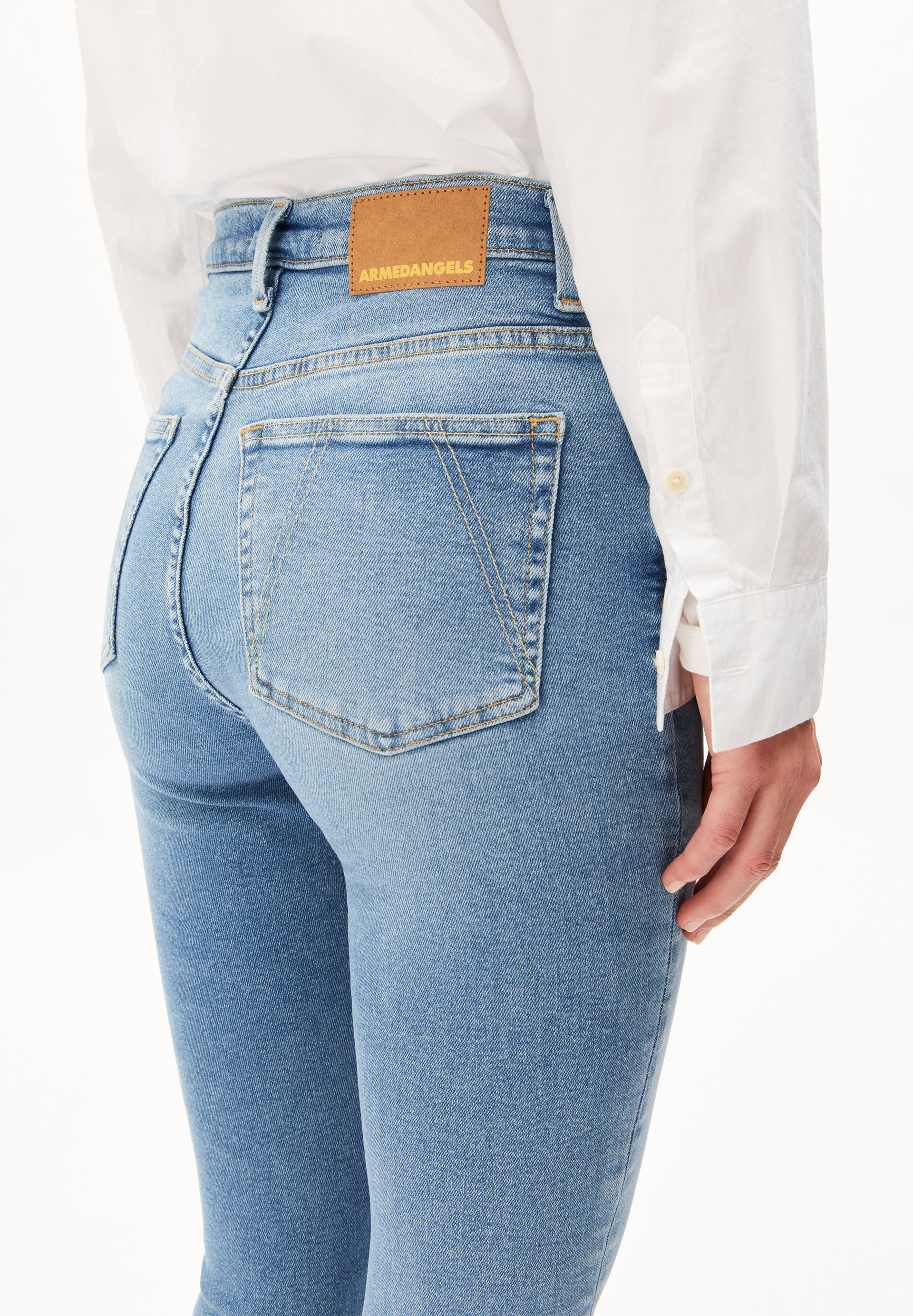 INGAA Skinny Jeans High Waist Organic Cotton Mix X-Stretch