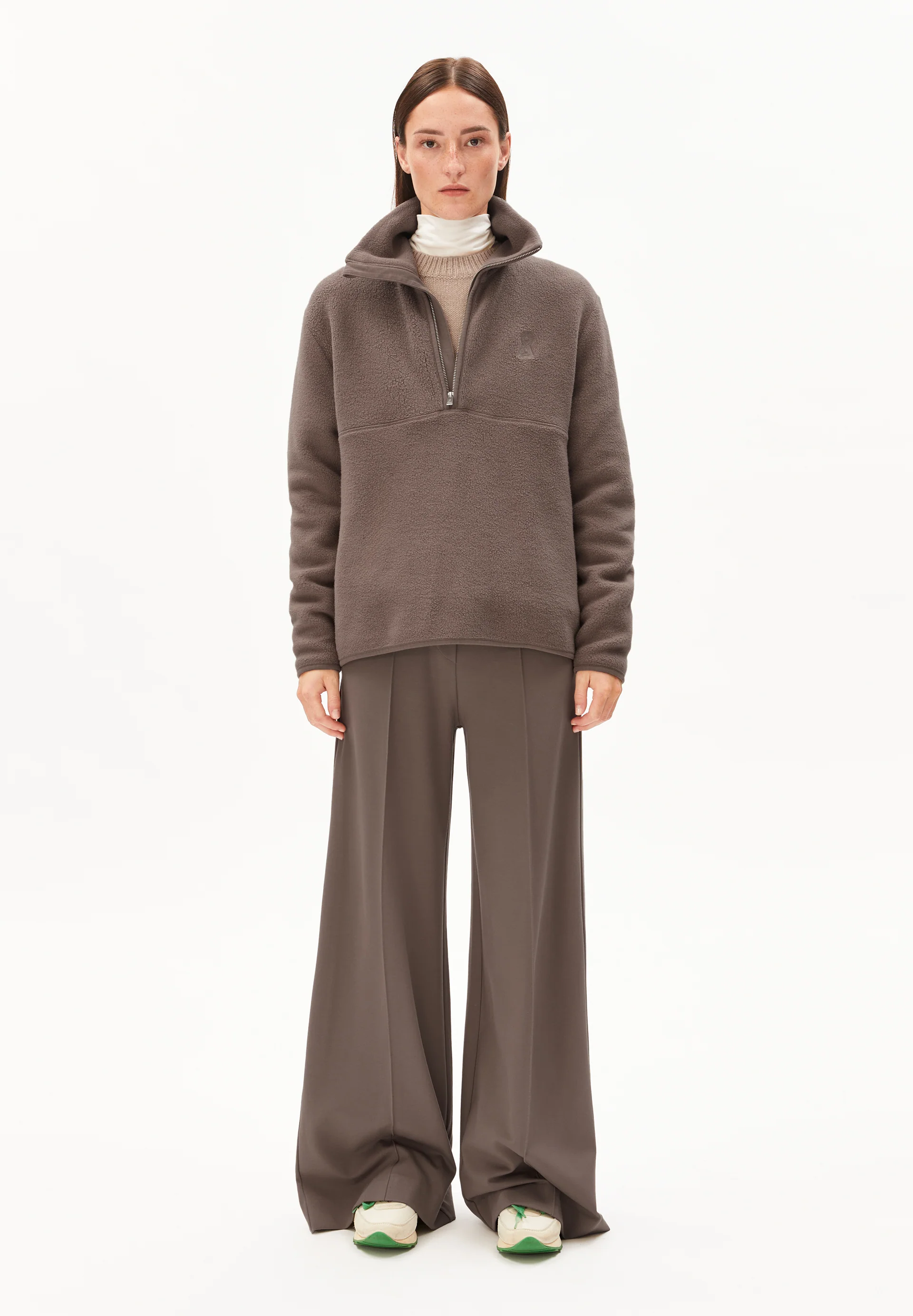 HAARLEENAA COTTON FLEECE Fleece-Sweatshirt made of Organic Cotton