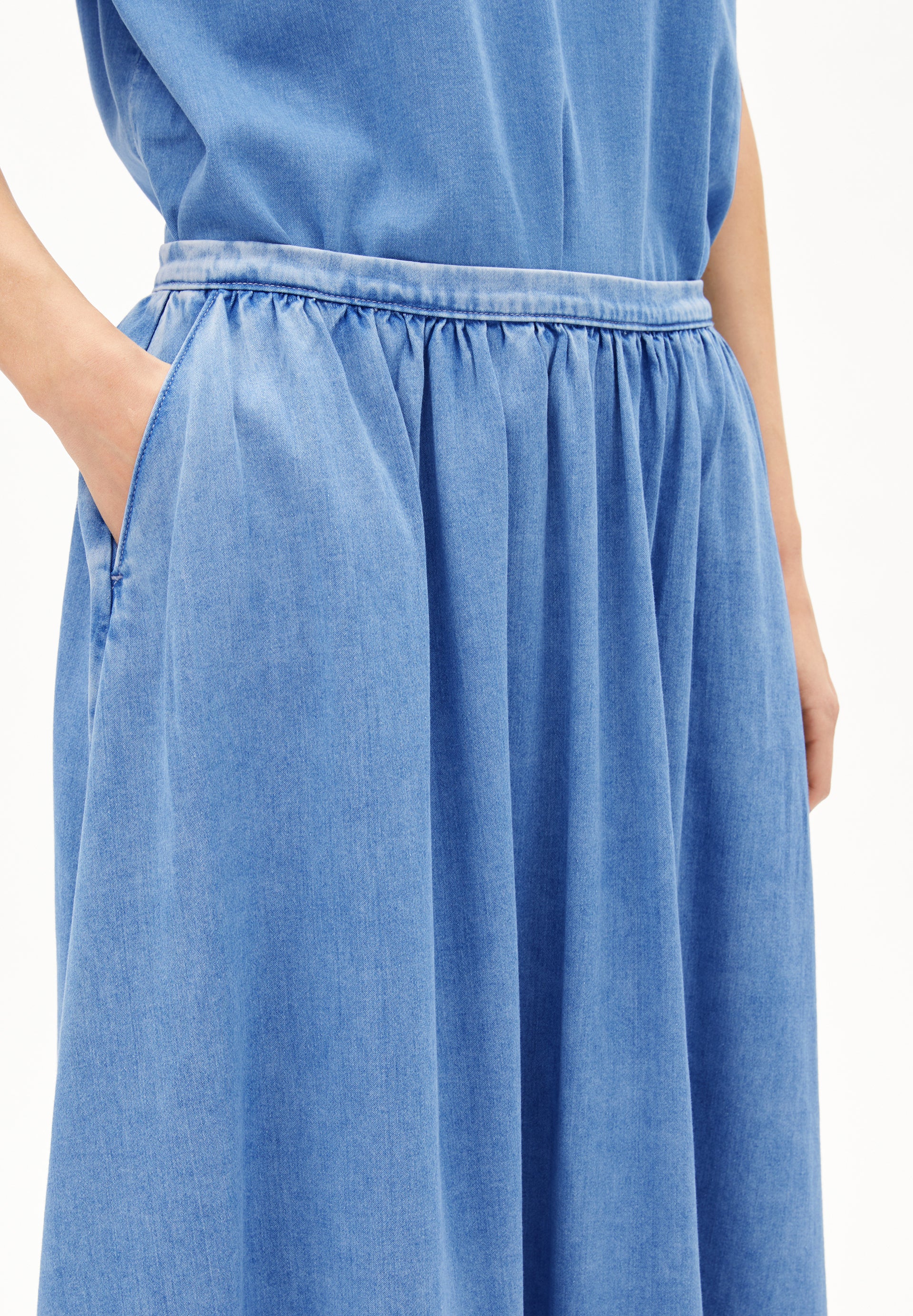 KENDRAA Denim Skirt made of Organic Cotton Mix