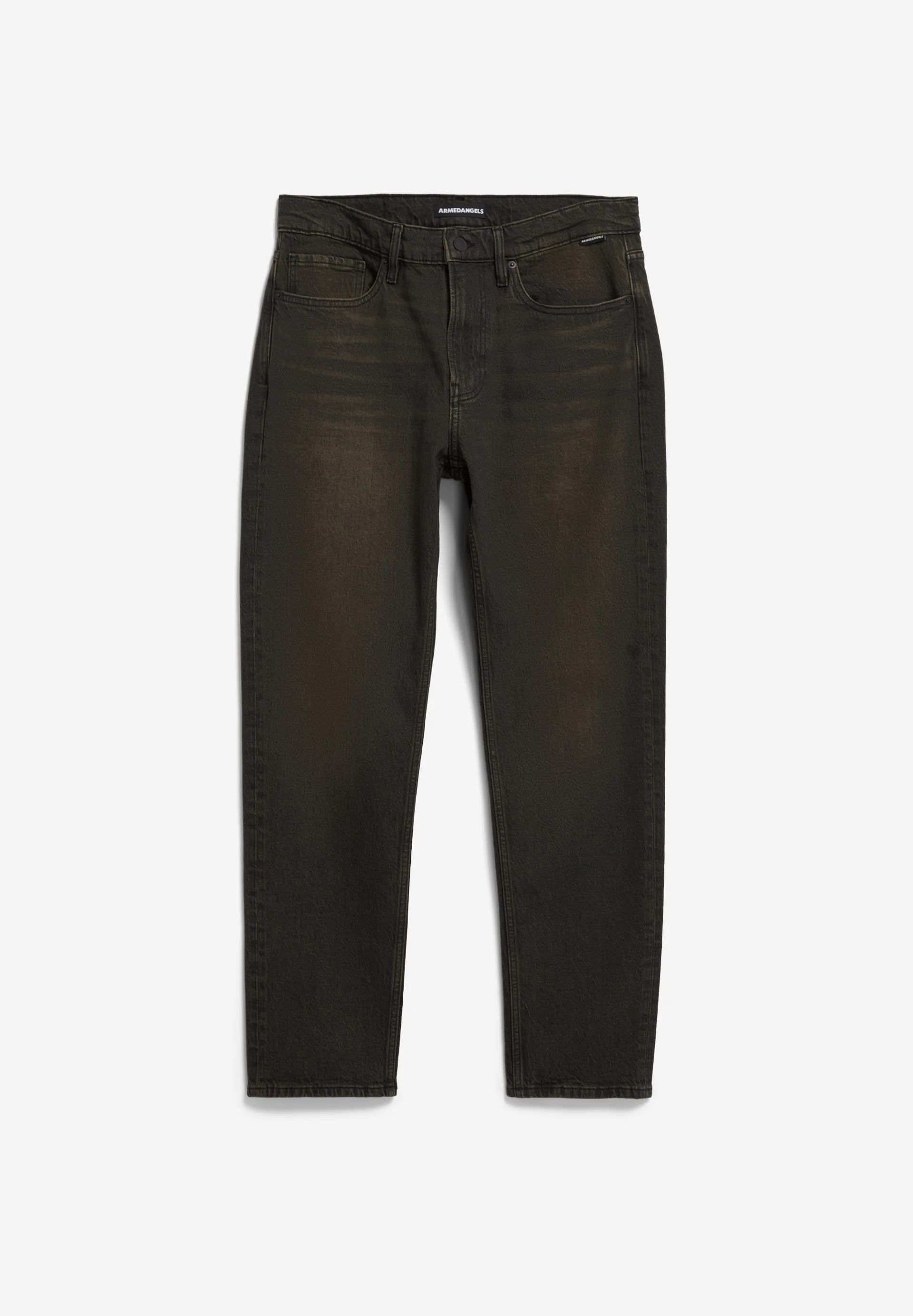 DYLAANO Straight leg mid waist made from an organic cotton blend