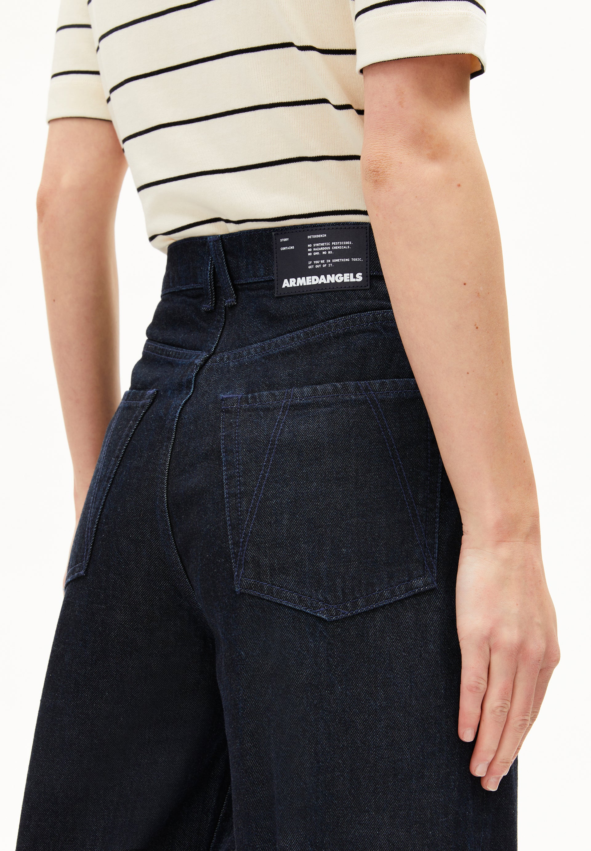 ENIJAA FLOW Wide leg high waist made from TENCEL™ lyocell blend