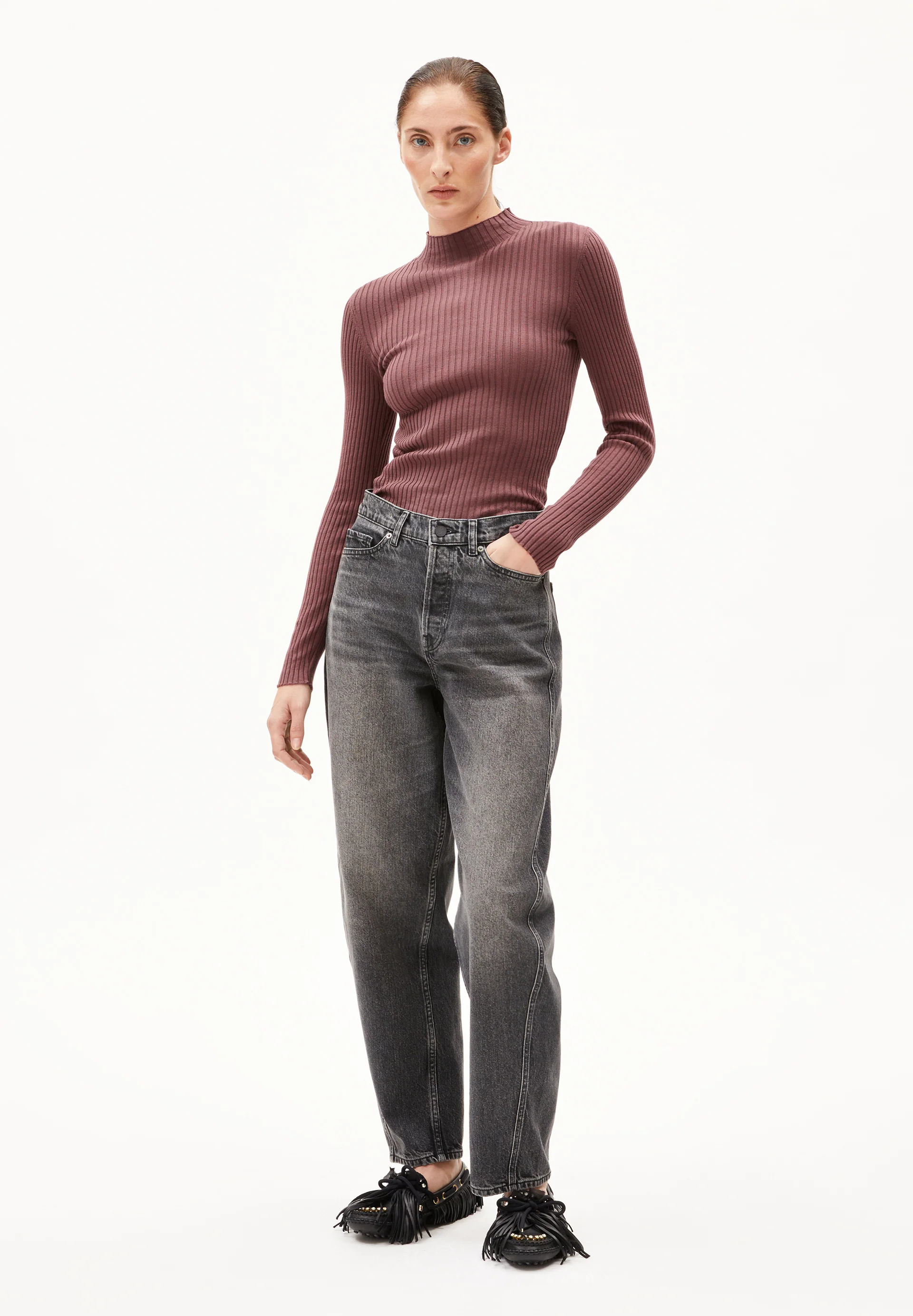 ALAANIA Sweater Slim Fit made of Organic Cotton