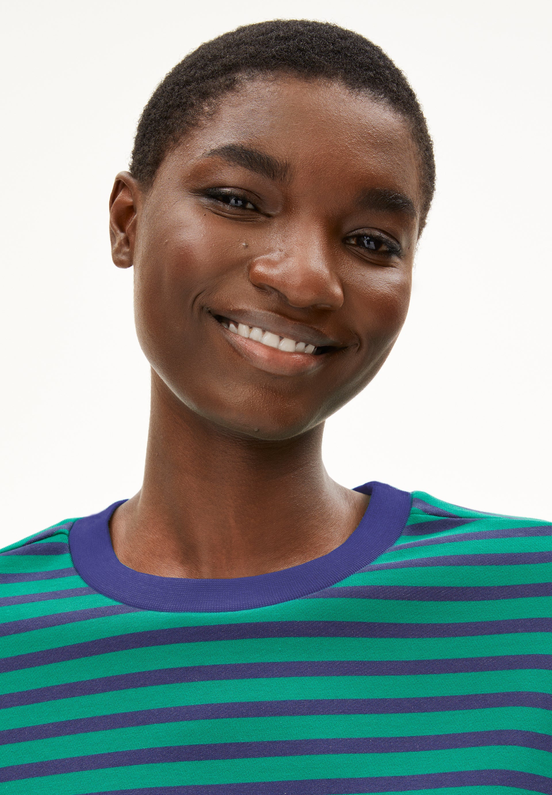 FRANKAA MAARLEN STRIPE Sweatshirt from organic cotton