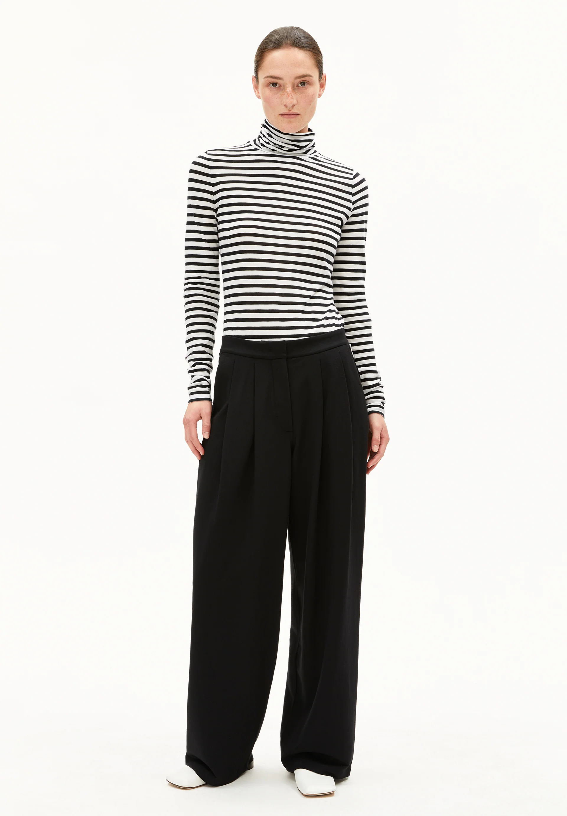 LIRAA LOU WIDELEG Jersey Pants made of Organic Cotton Mix