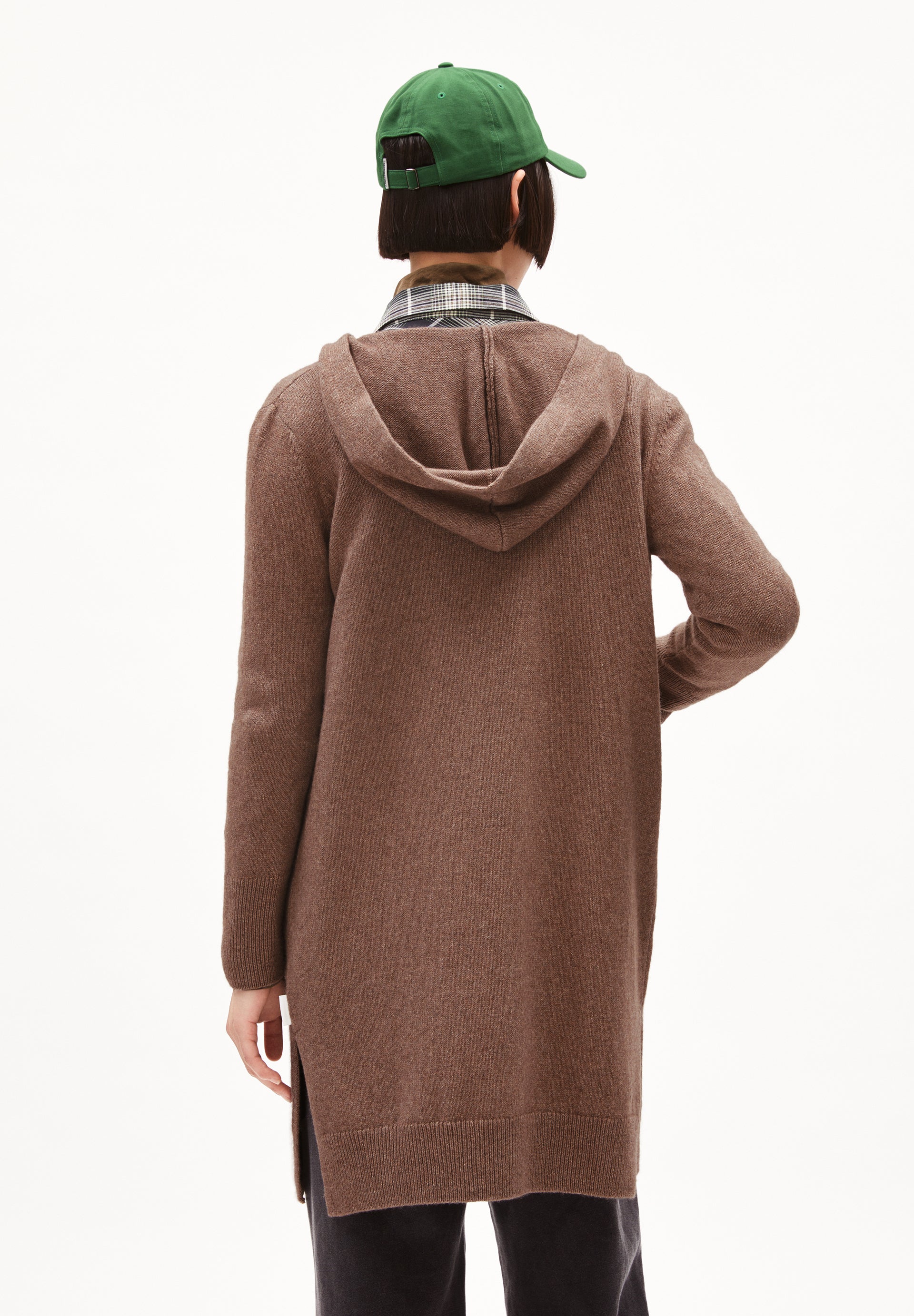 WARMAA Cardigan Relaxed Fit made of Organic Wool Mix