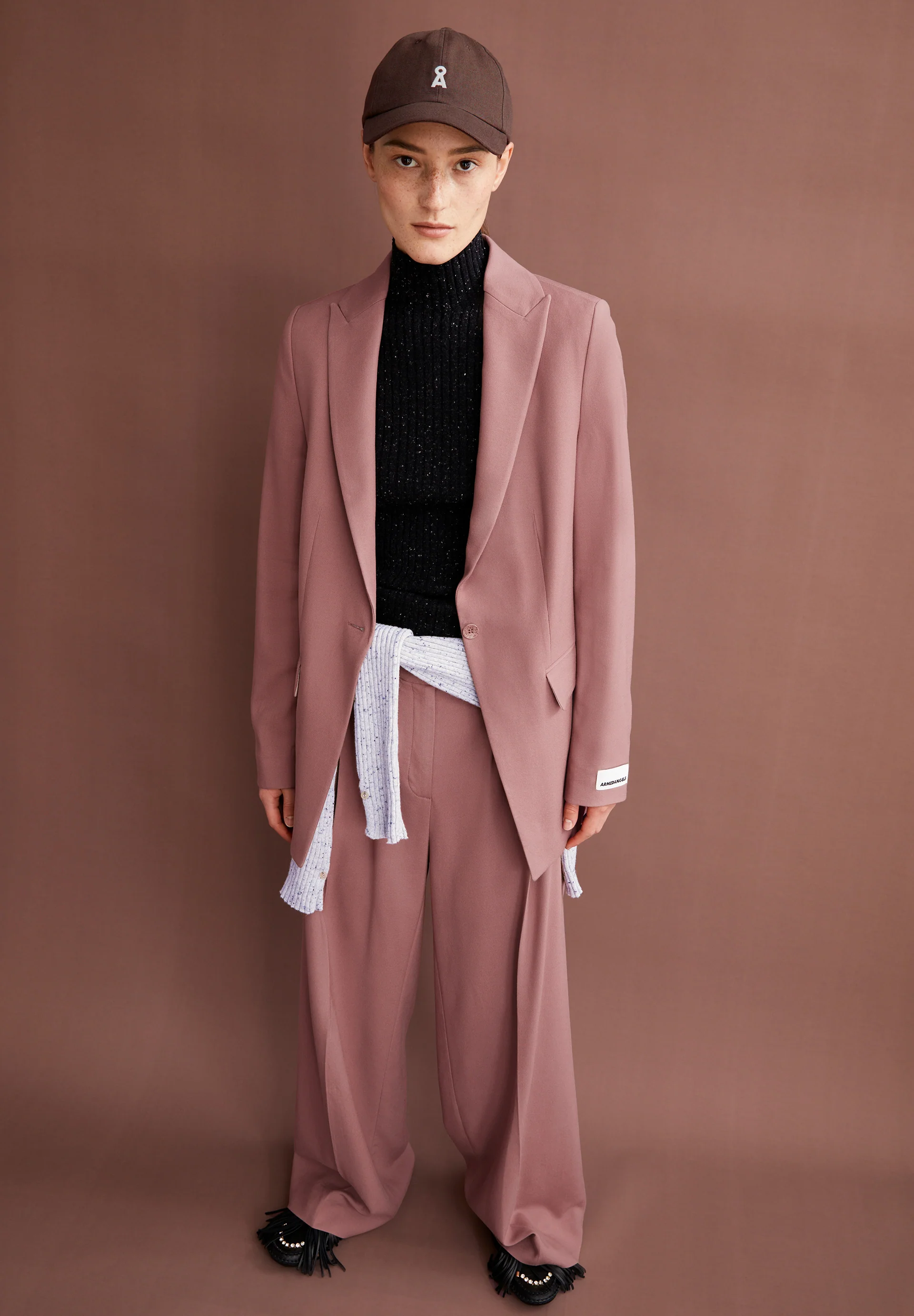 MIKULAA BLAZER Blazer made of TENCEL™ Lyocell Mix