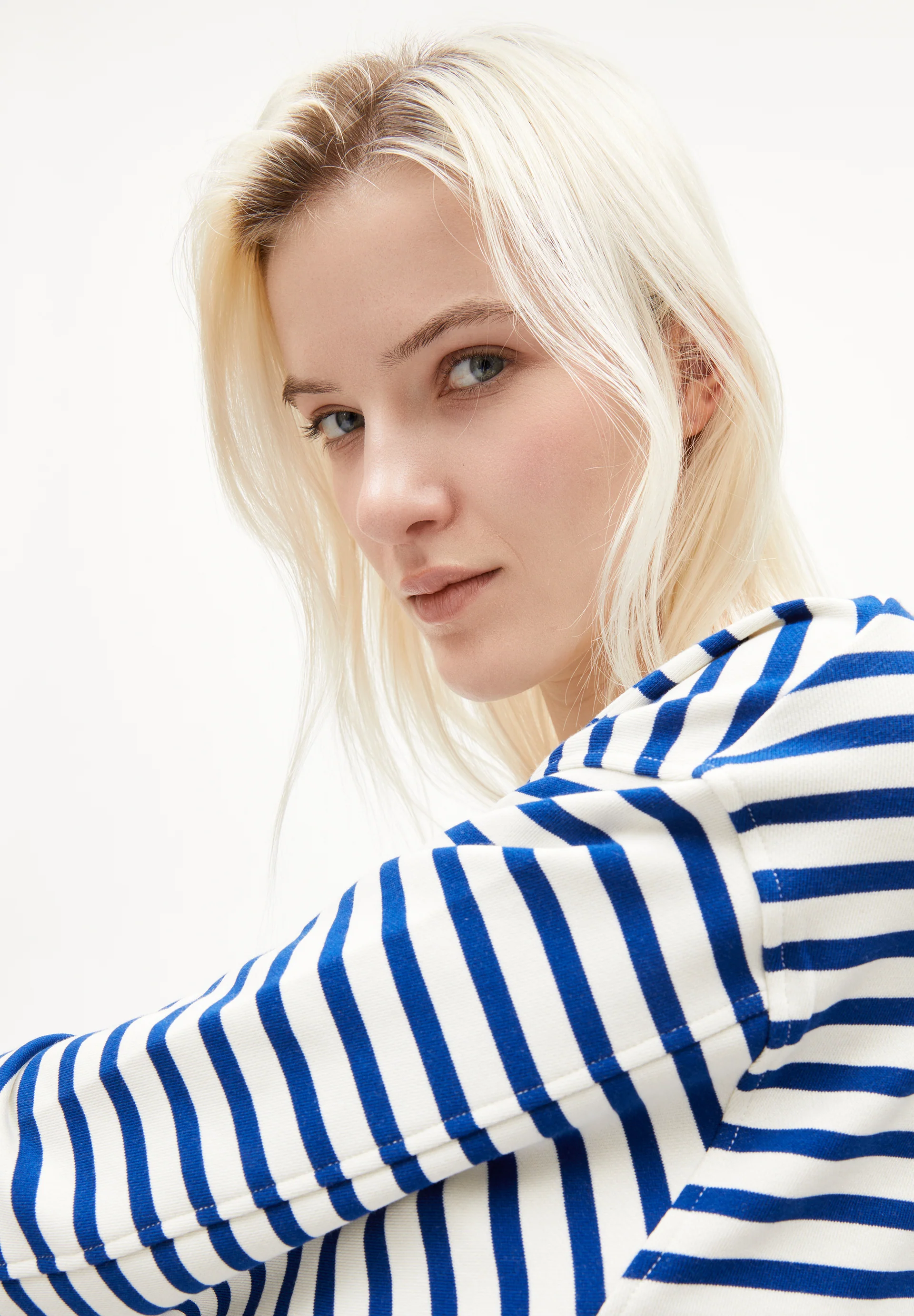 FRANKAA MAARLEN STRIPE Sweatshirt from organic cotton