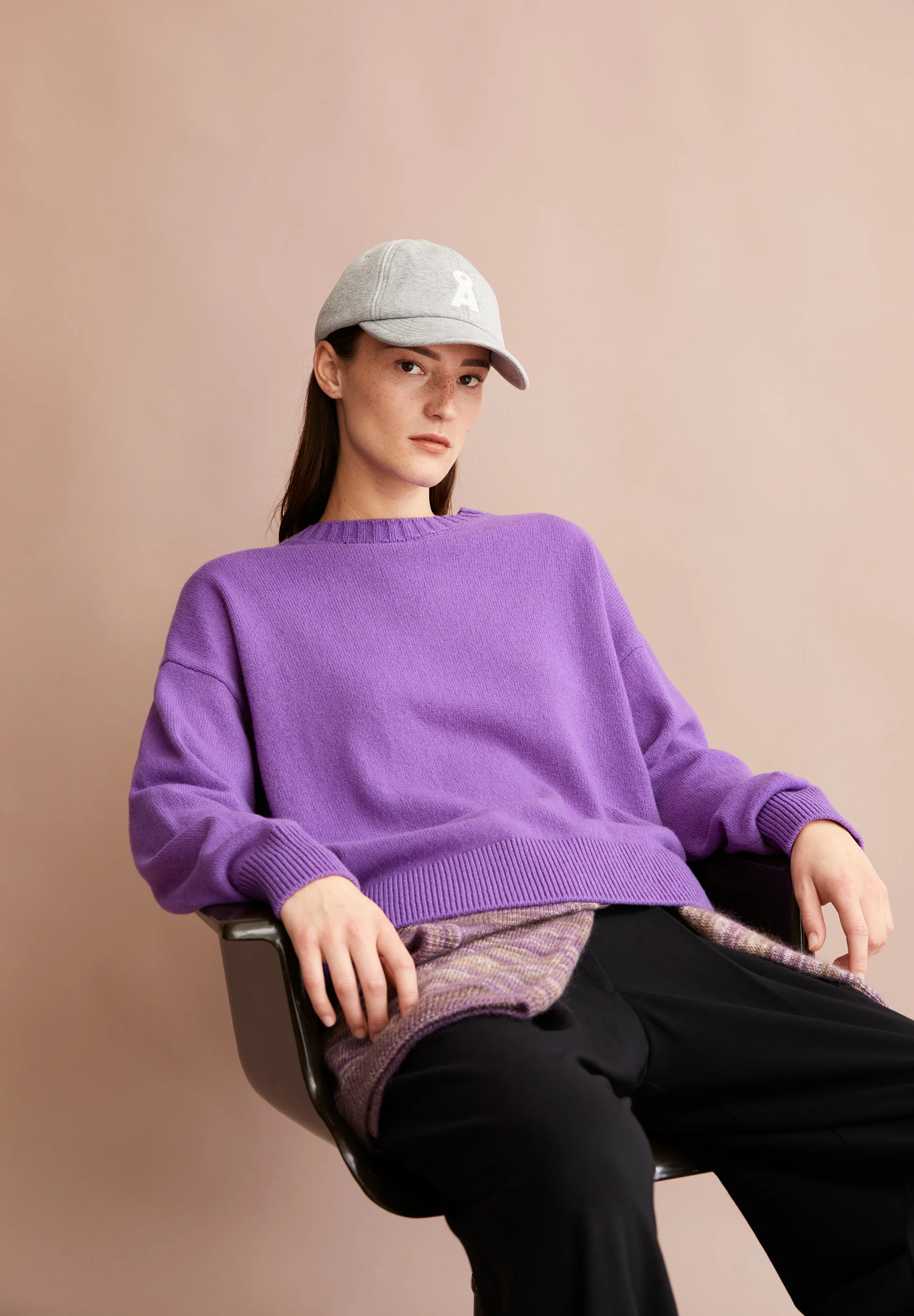 KAARALI Sweater made of recycled Cashmere Mix