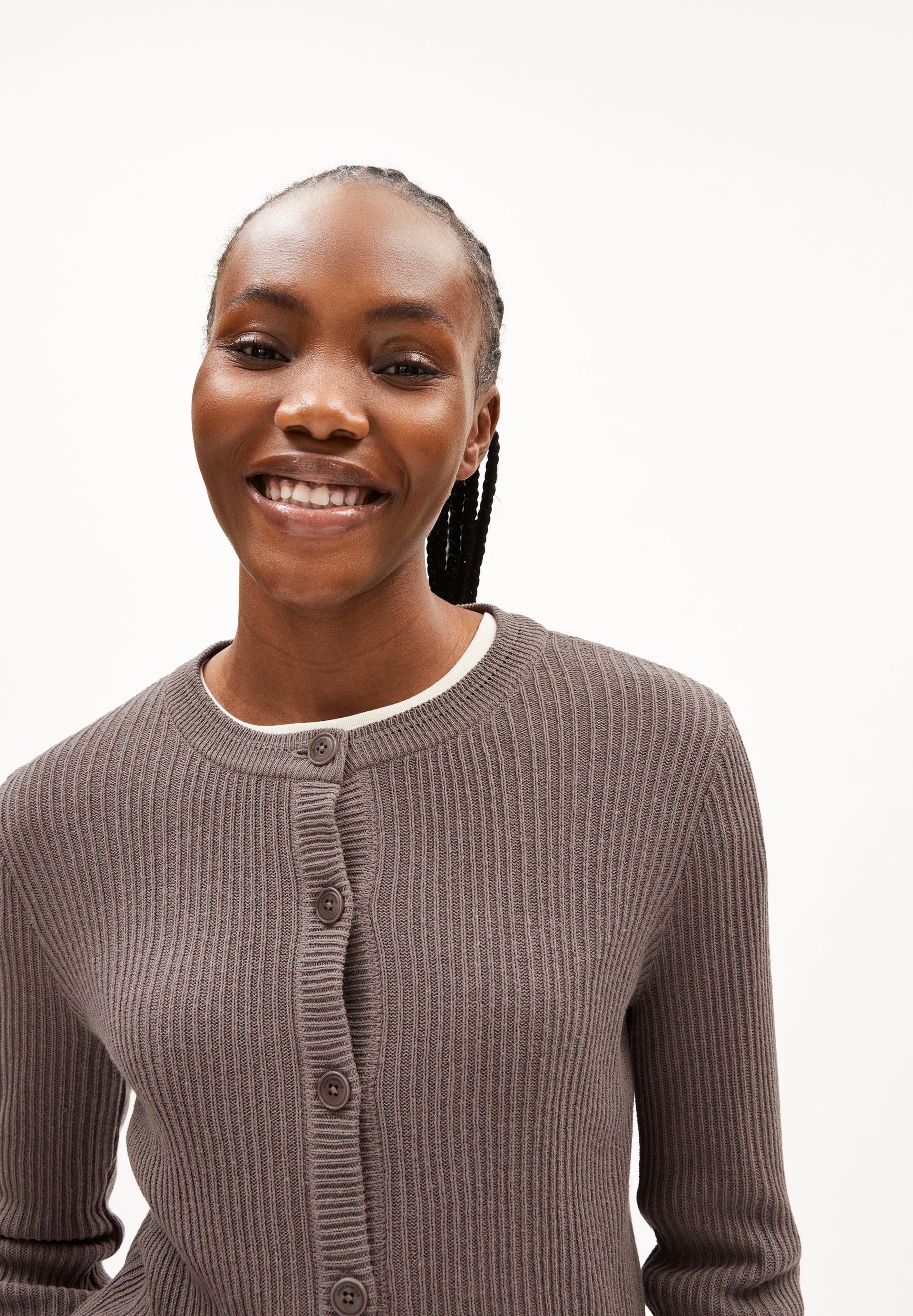 RICALAA LINO Cardigan made of Linen-Mix