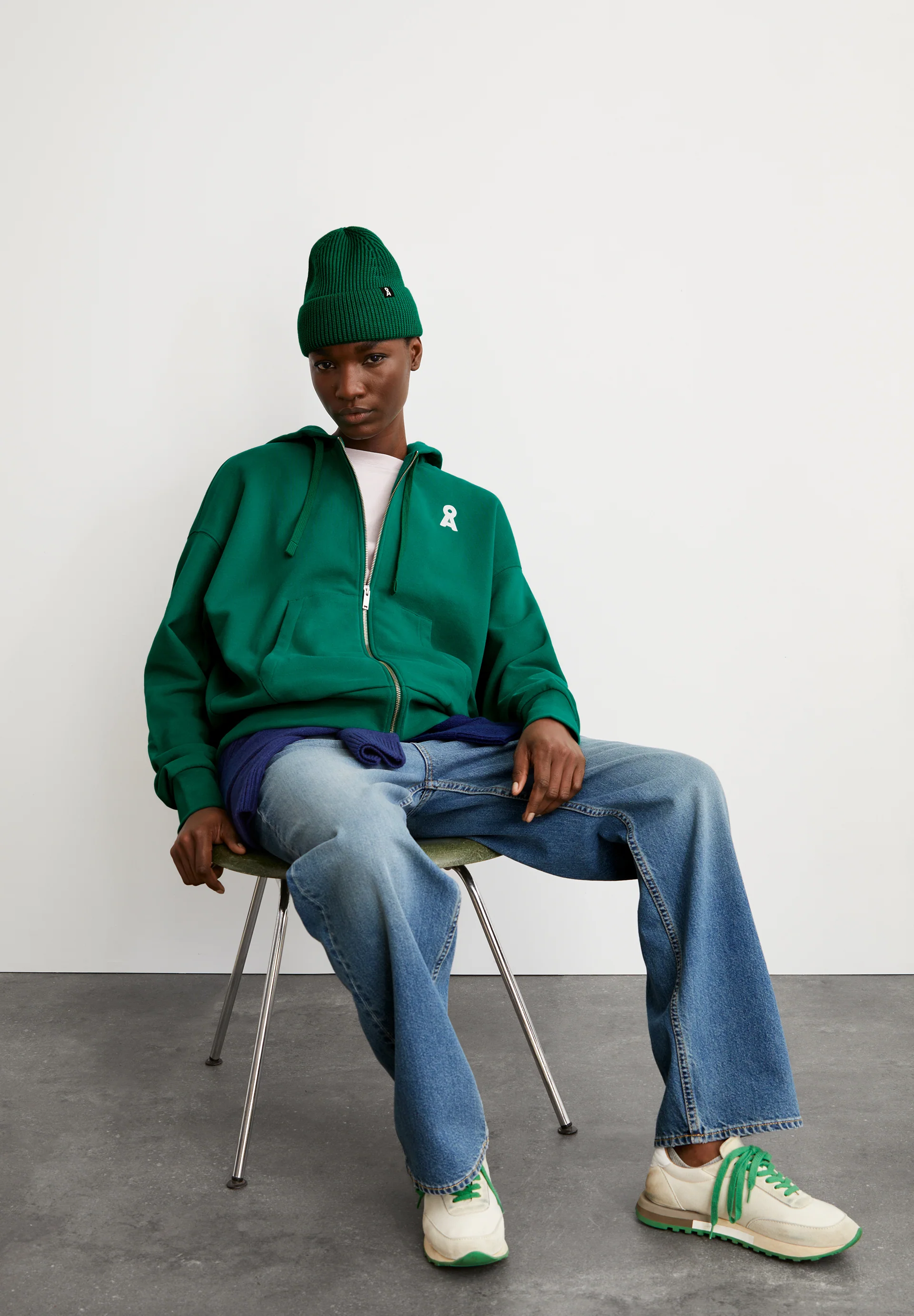 ICONIC Å RIXAMAA SWEAT Sweatjacket from organic cotton