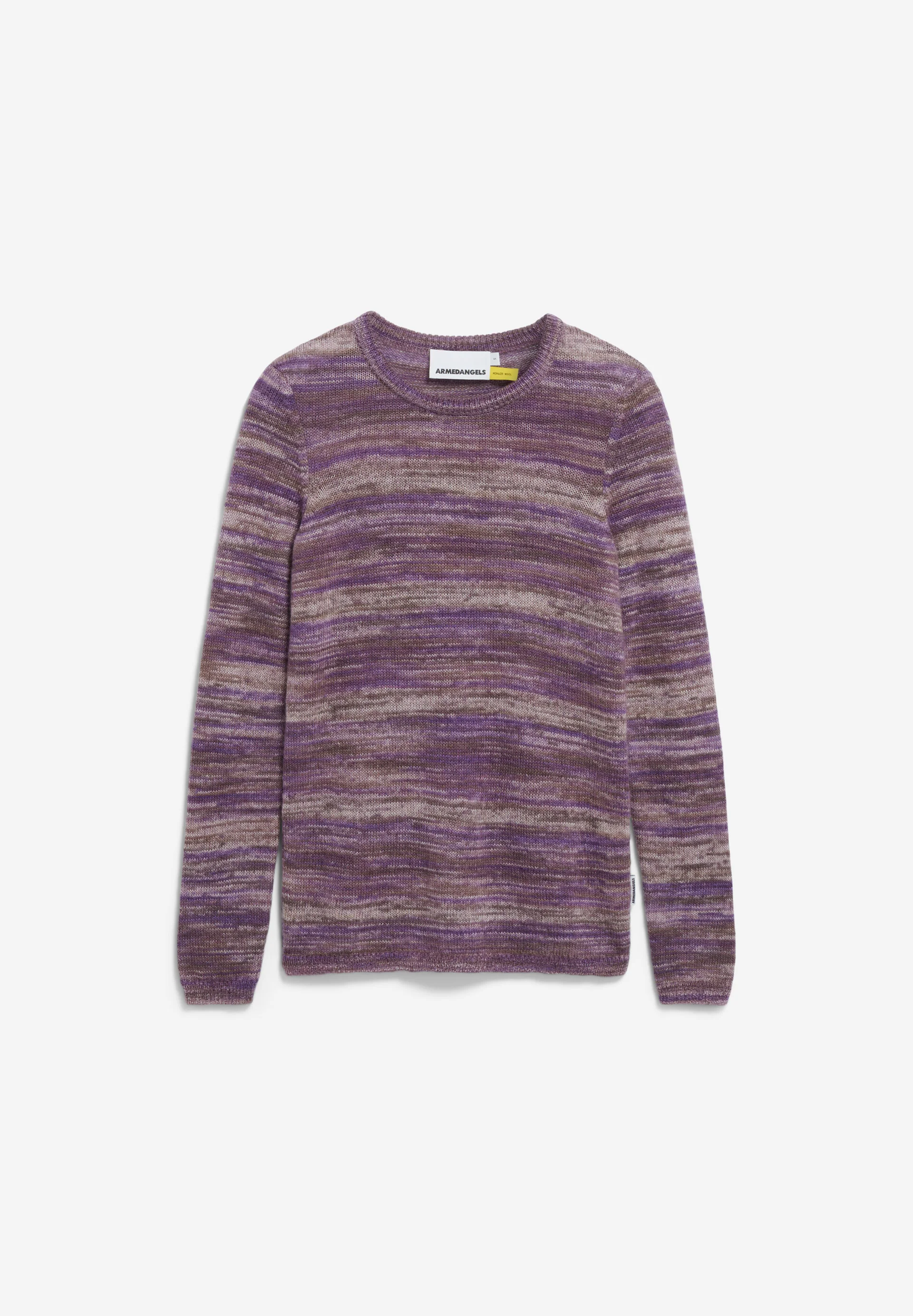 ROYAA STAMPATO Sweater made of Mohair Wool Mix