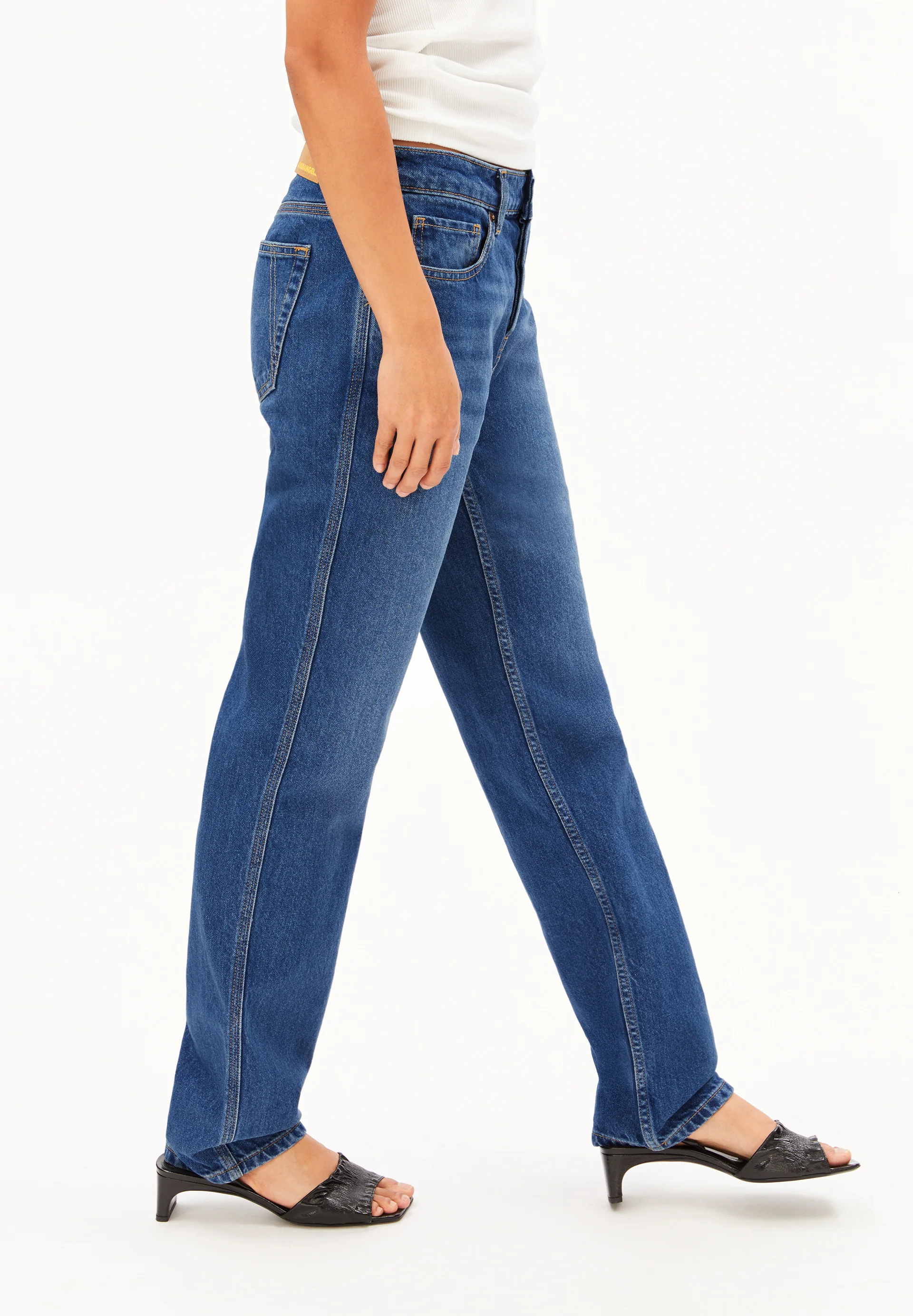 AAVELINE Straight Jeans recycled Cotton