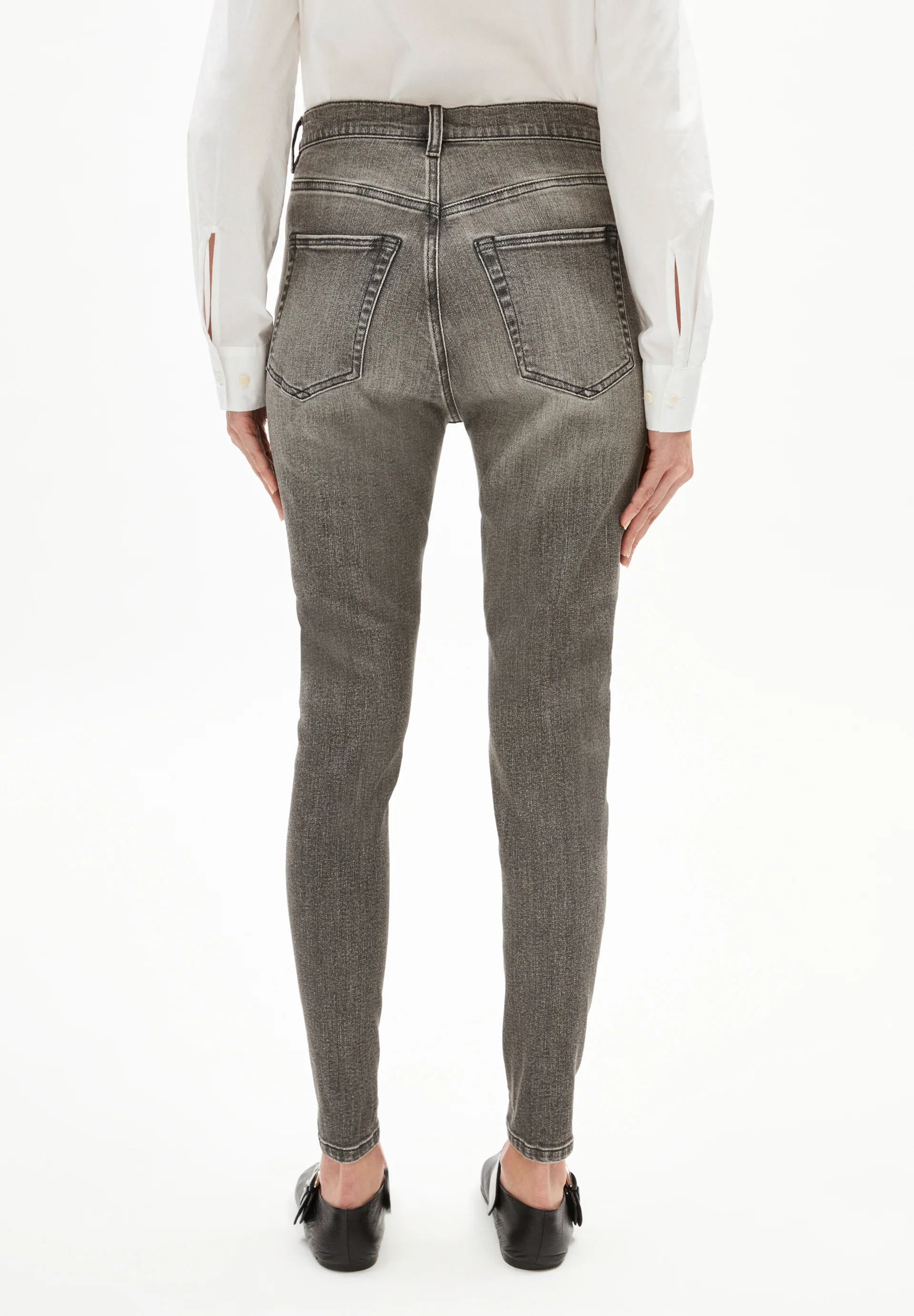 TILLAA Jeans Skinny Leg Mid Waist Organic Cotton Mix X-Stretch