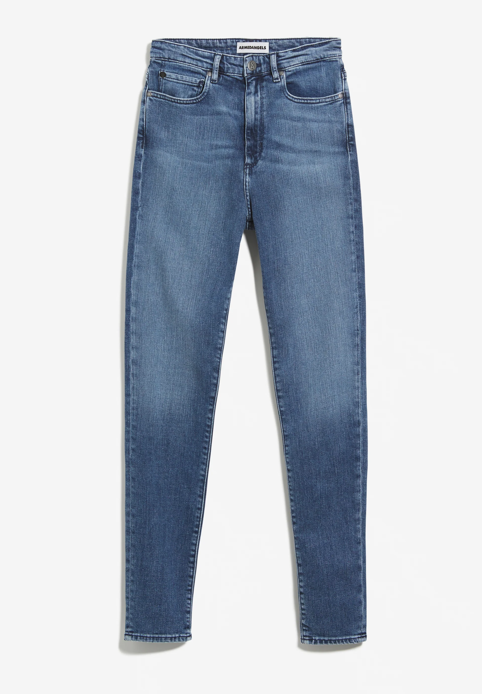 INGAA Jeans Skinny Leg High Waist Organic Cotton Mix X-Stretch