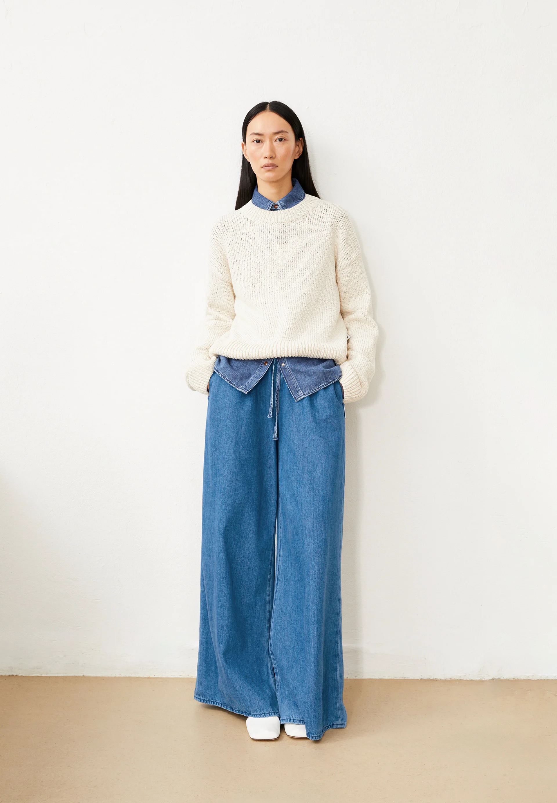 VAANYA Pullover from organic cotton mix