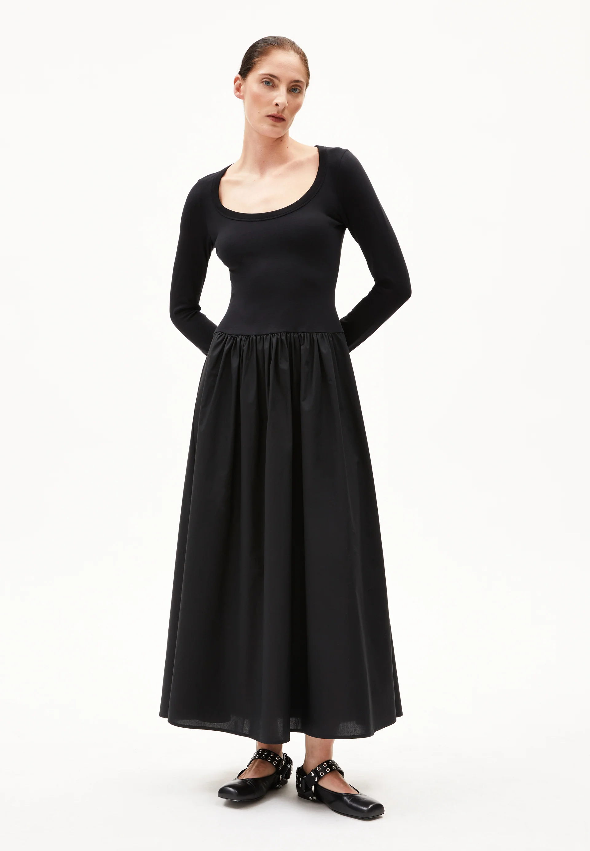 VILARAA Jersey dress from organic cotton mix