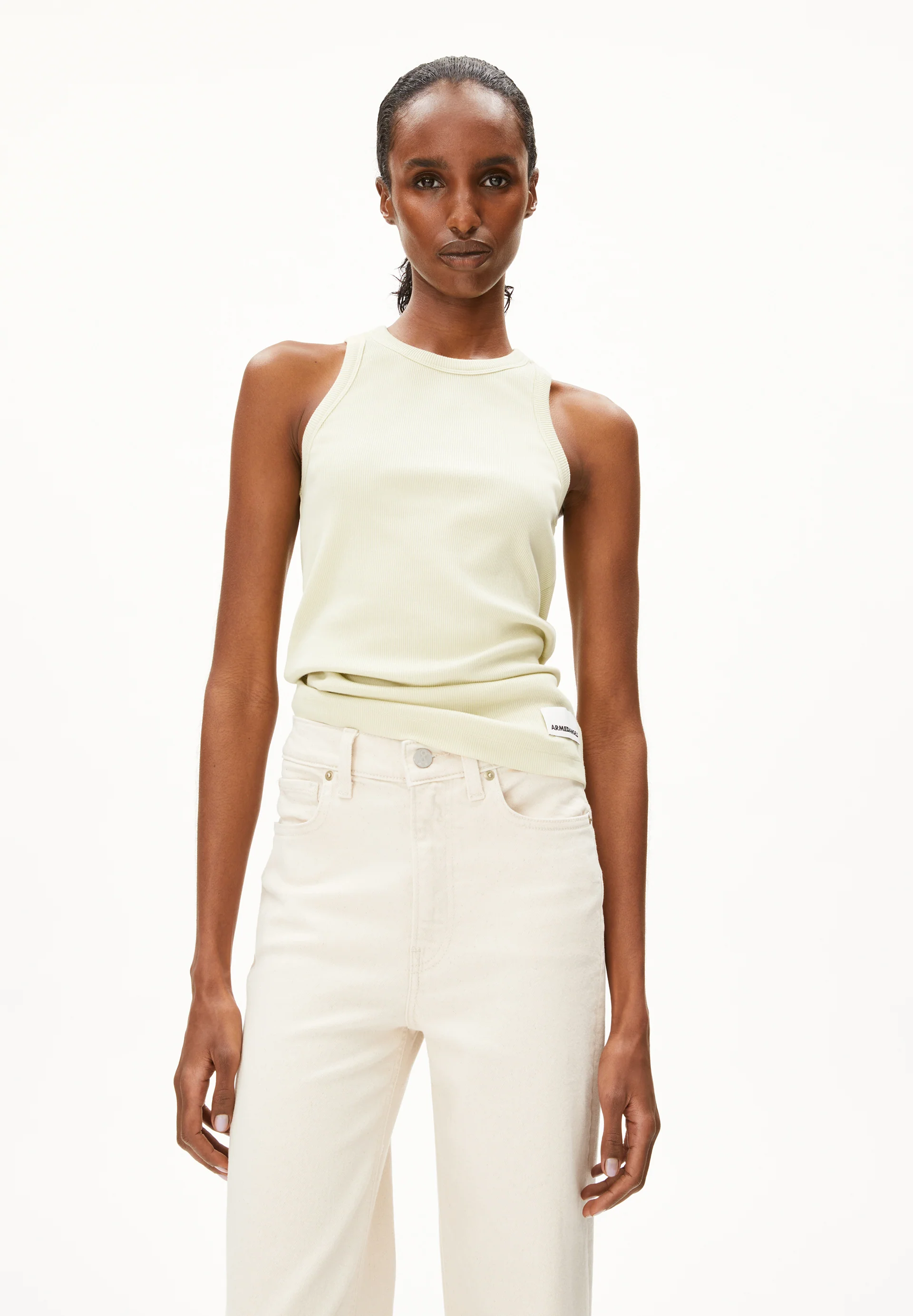 KANITAA Organic cotton mix ribbed top