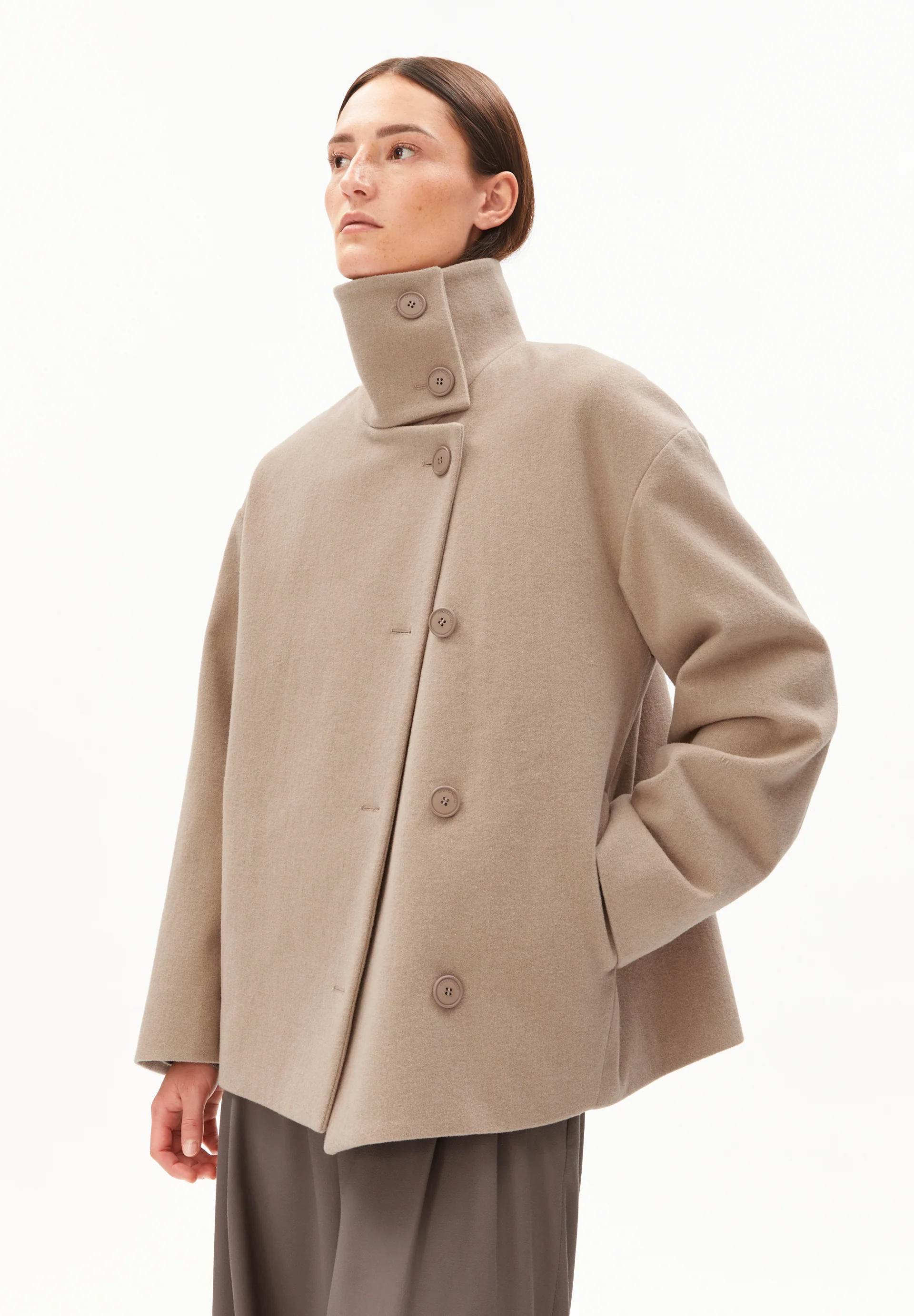 MAJELAA WOOL Coat made of recycled Wool
