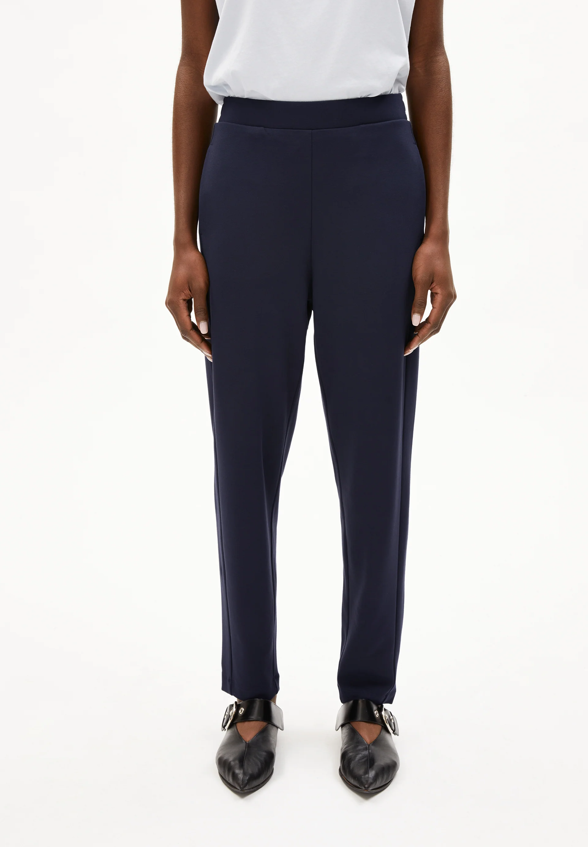 MAGDAALENA Jersey Pants made of LENZING™ ECOVERO™ Viscose Mix