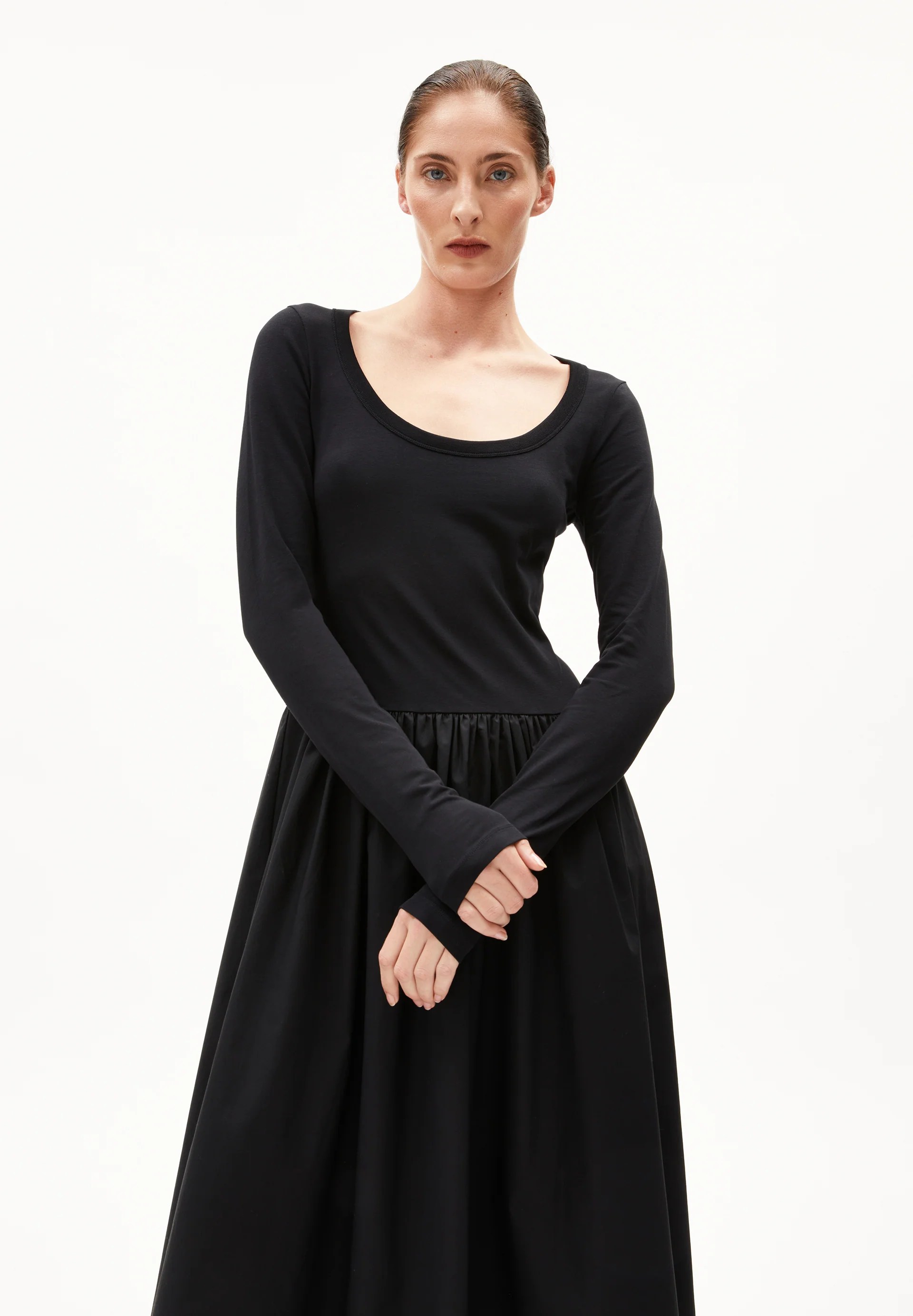 VILARAA Jersey dress from organic cotton mix