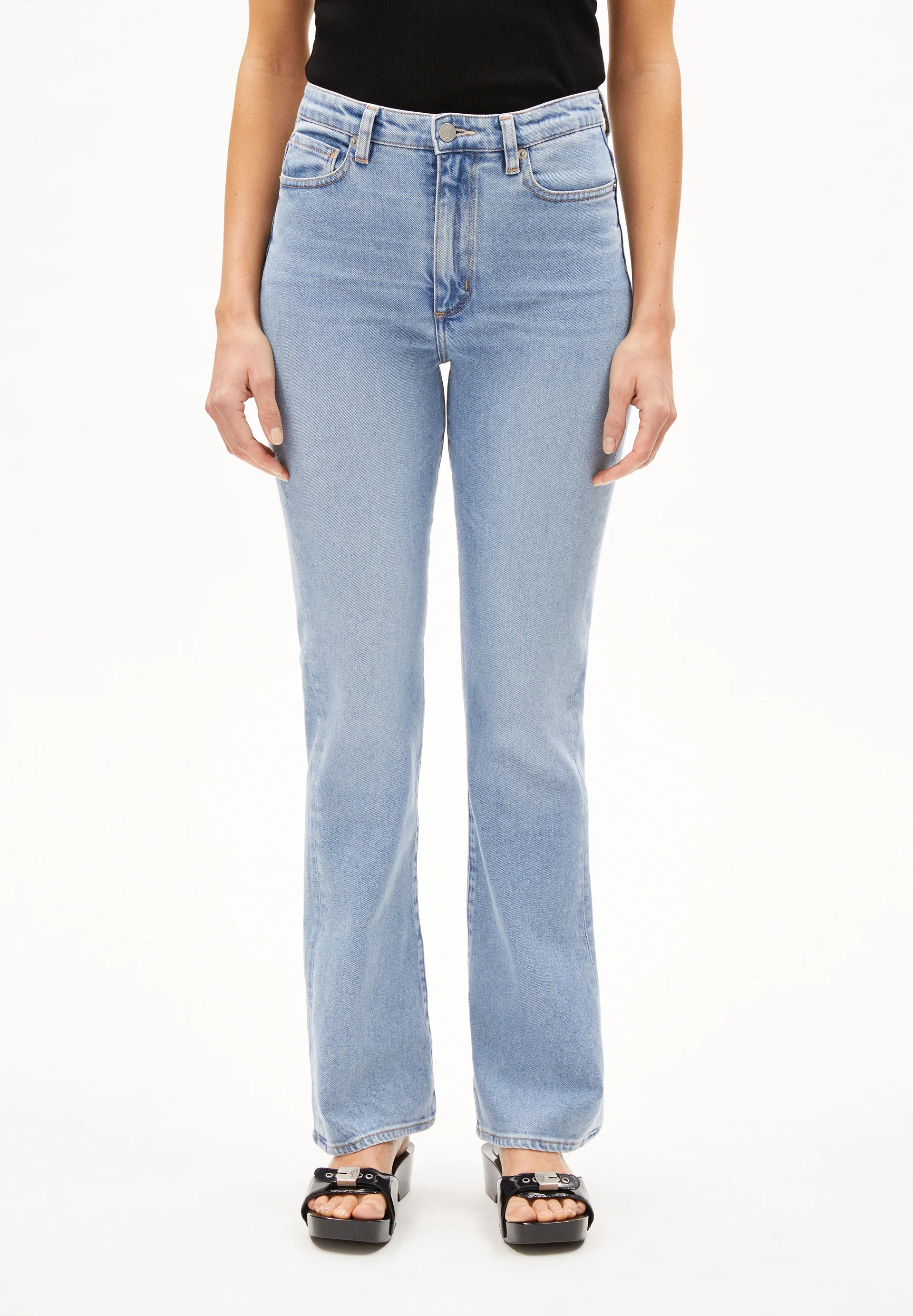 LINNAA Bootcut Jeans Organic Cotton Mix Comfort-Stretch