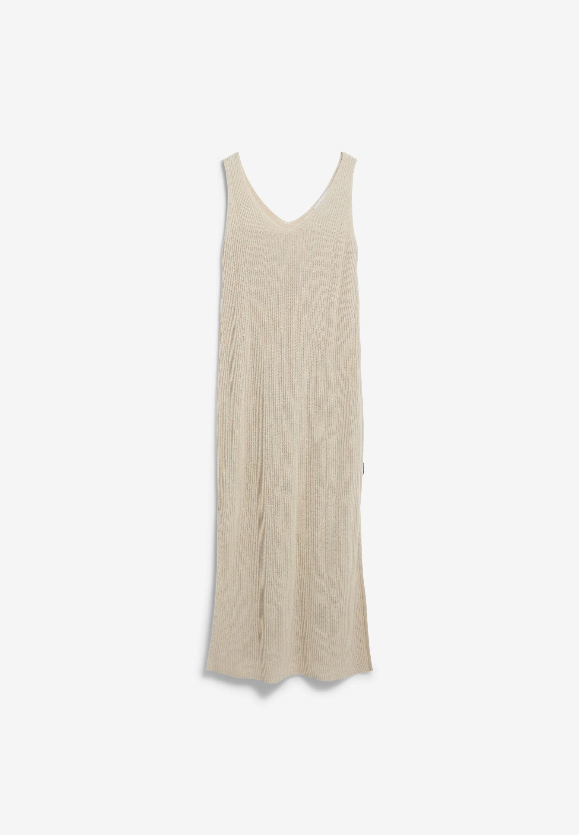 LINEN BLEND KNIT DRESS Knit Dress made of Linen-Mix