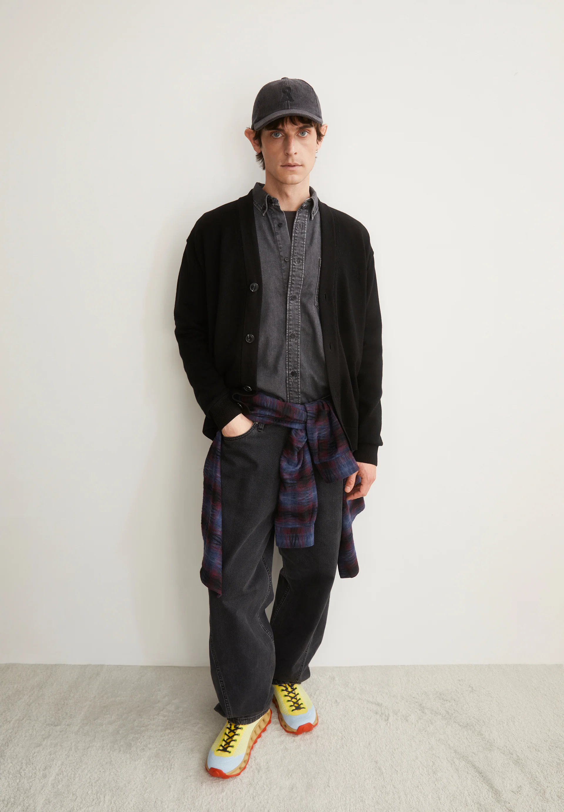 AANATOL Cardigan made of Organic Wool Mix