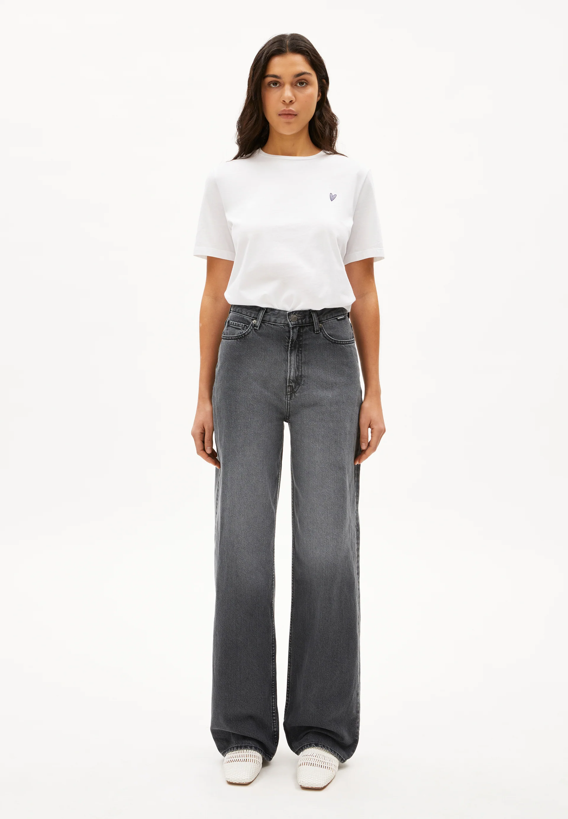 ENIJAA Wide Jeans recycled Cotton