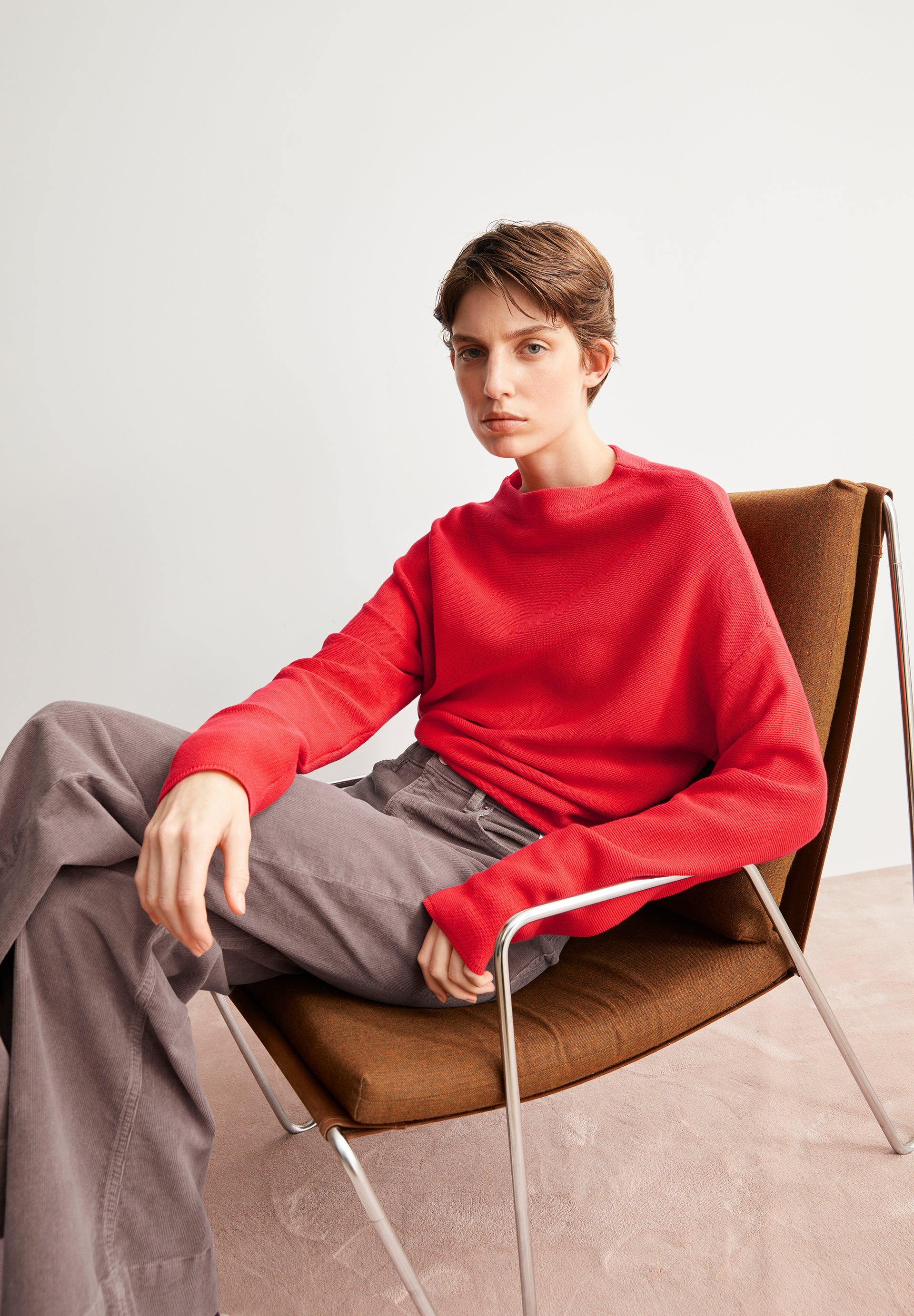 MERINAA LINKS LINKS Pullover from organic cotton