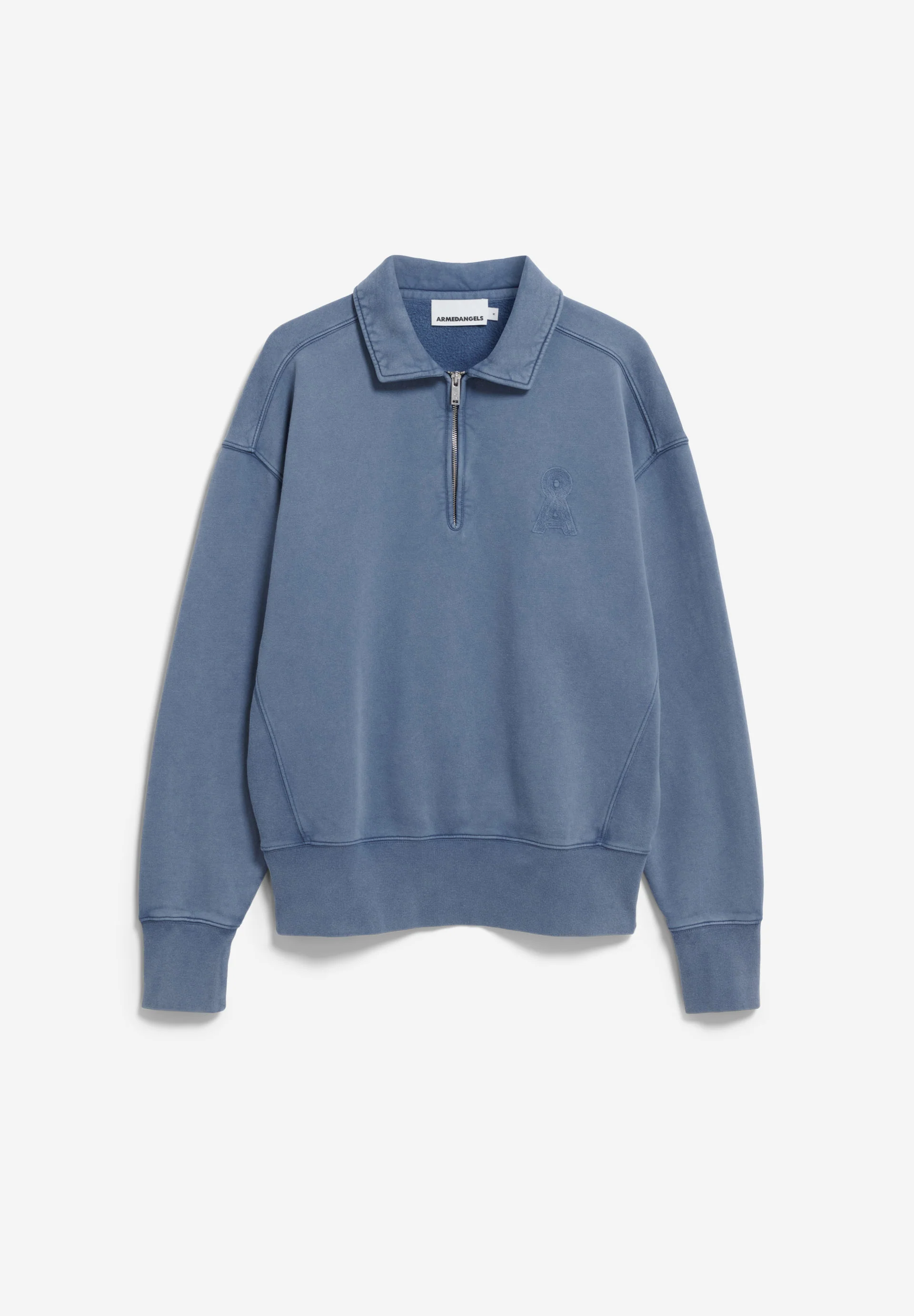 ICONIC Å GMT DYE ZIP TROYER Sweatshirts made from organic cotton