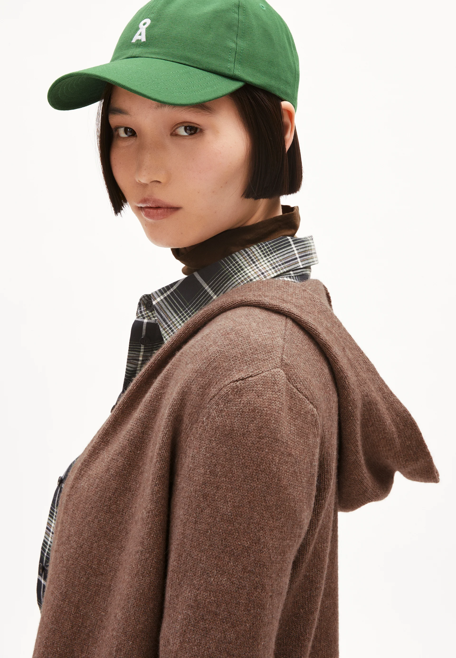 WARMAA Cardigan Relaxed Fit made of Organic Wool Mix