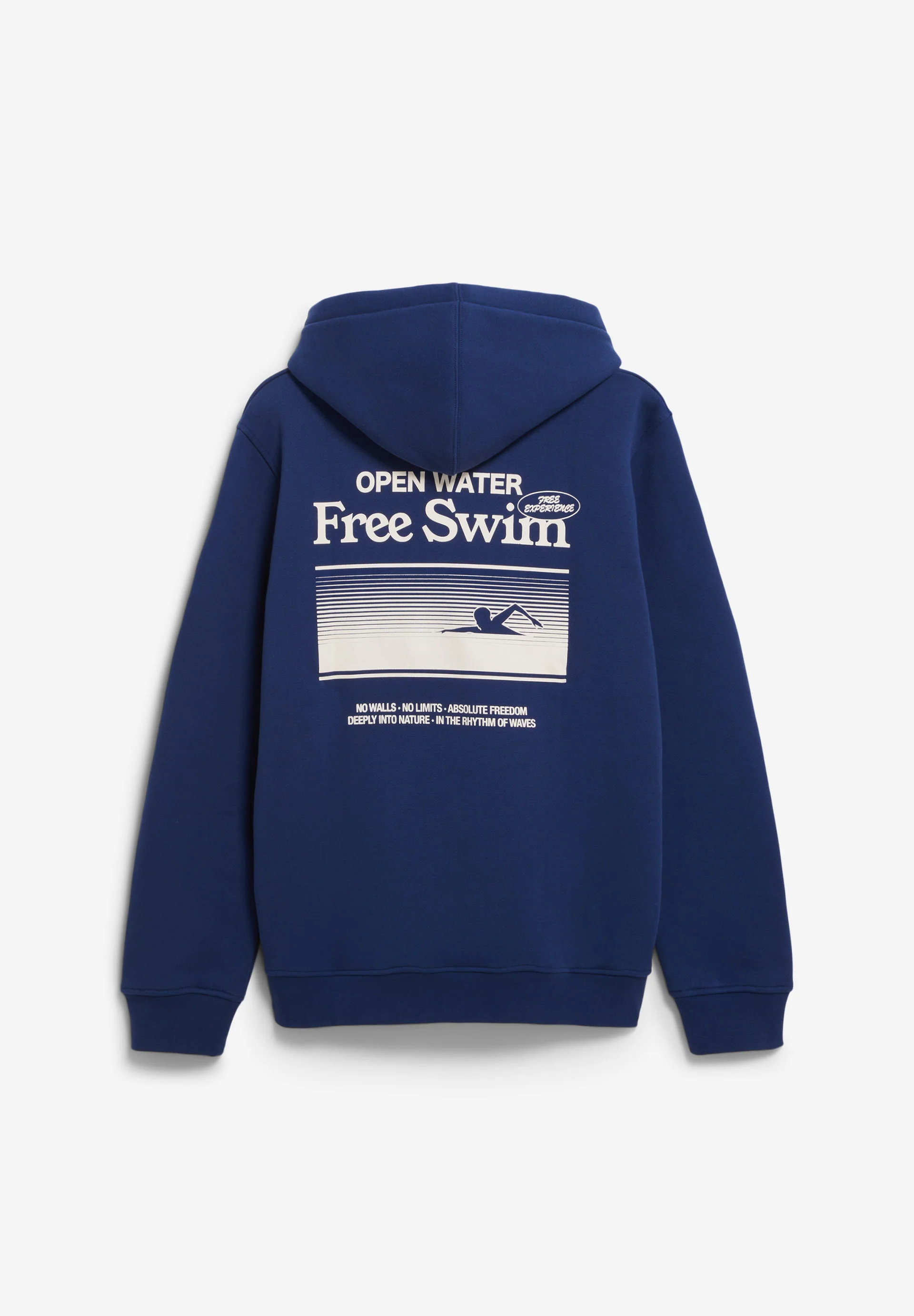 PAARLO FREE SWIM Sweathoodie from organic cotton