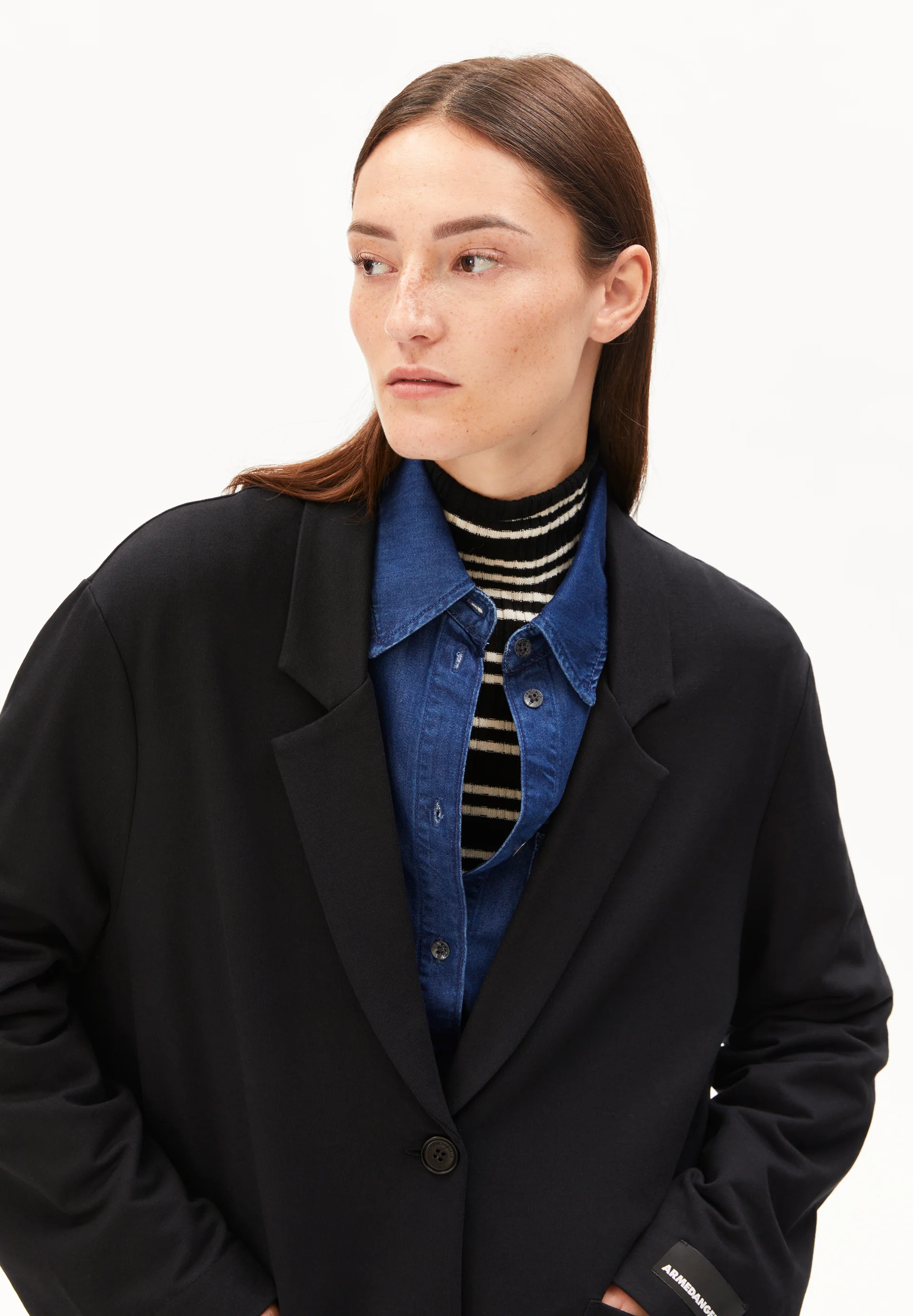 MARIAA FERNANDAA Jerseyblazer made of Organic Cotton Mix