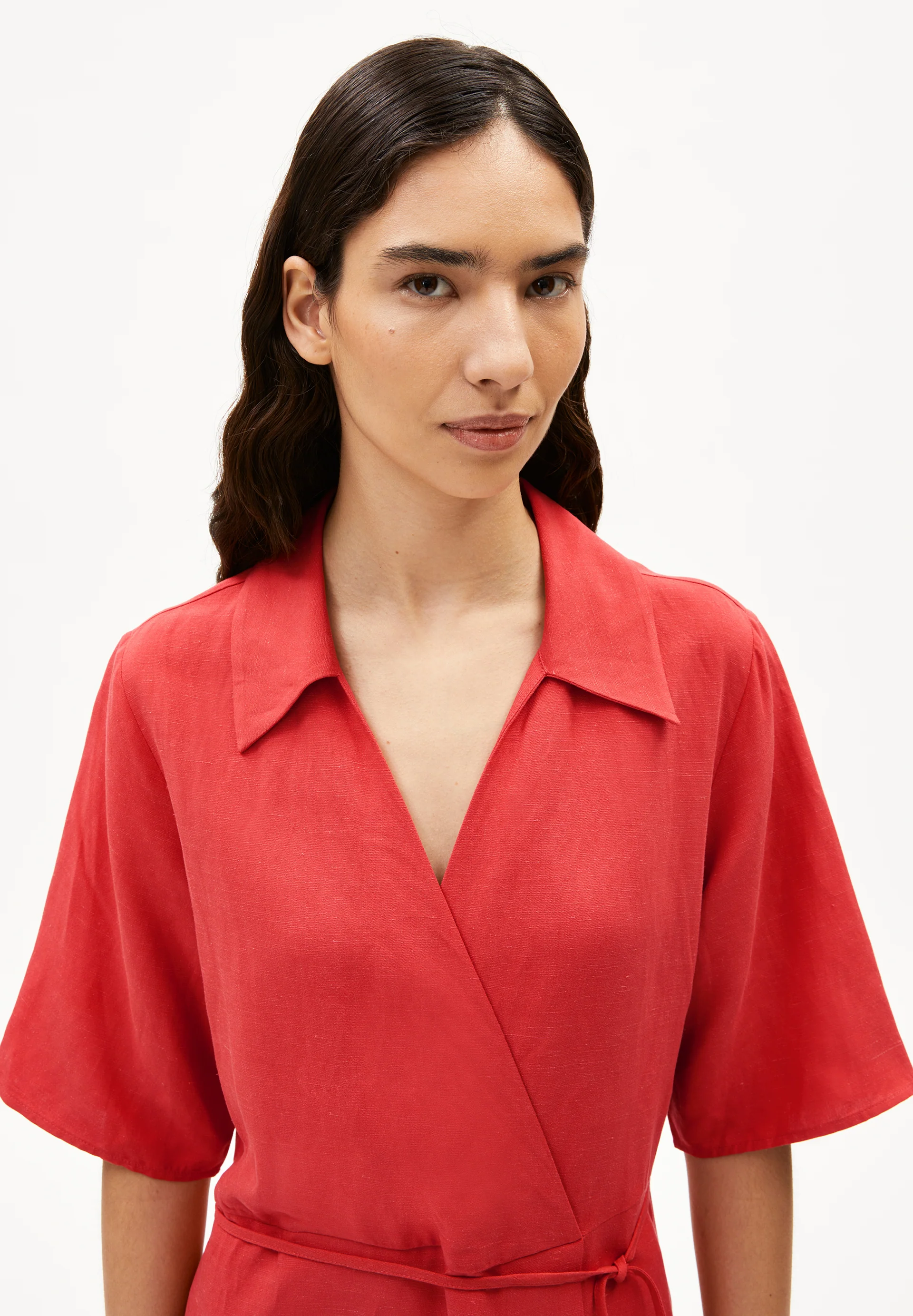 FEMNAAMI LINO Woven Dress made of Linen-Mix