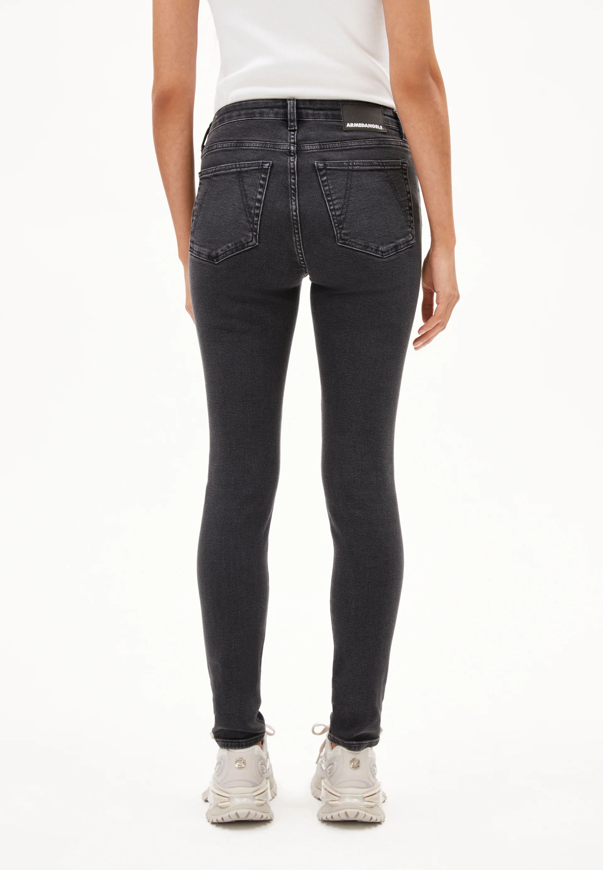 TILLAA Skinny Jeans Mid Waist Organic Cotton Mix X-Stretch