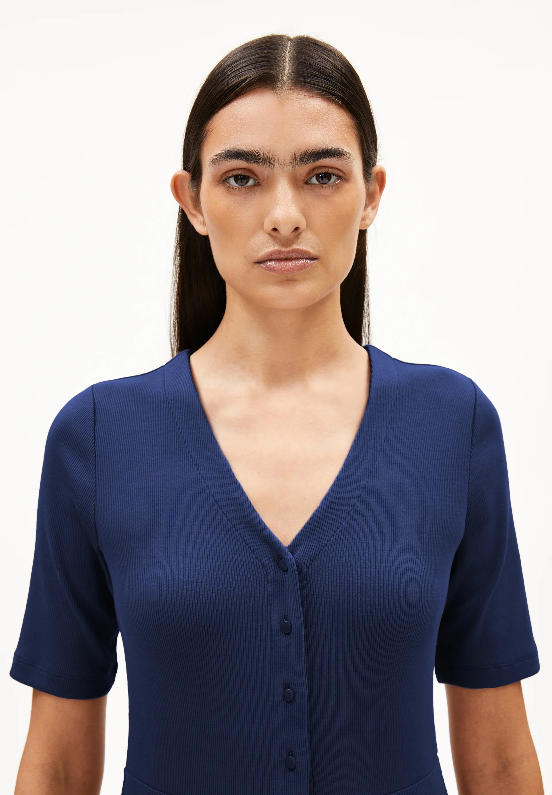 ALURAA Jersey dress from organic cotton mix